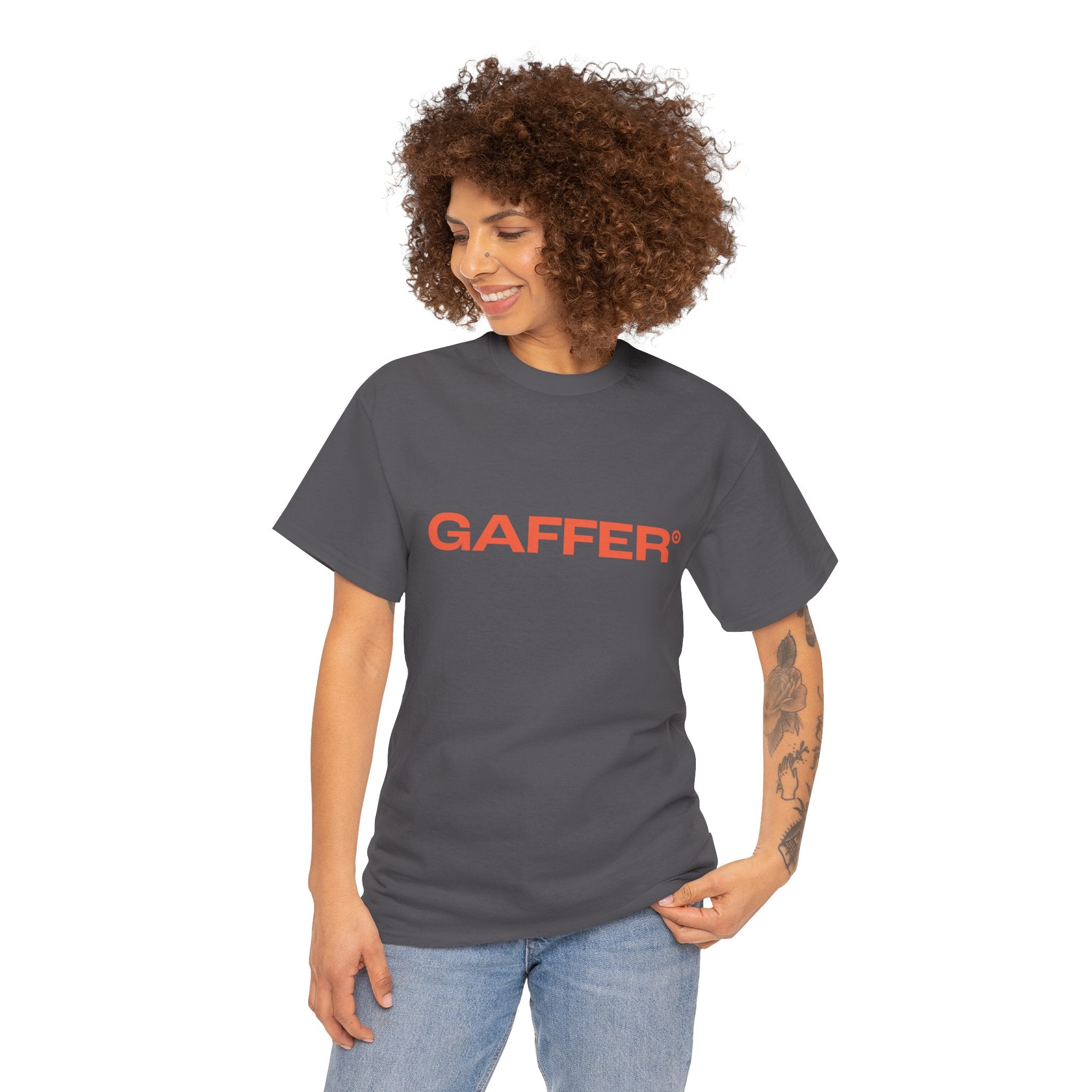 "GAFFER" Unisex Heavy Cotton Tee - We Make Footballers