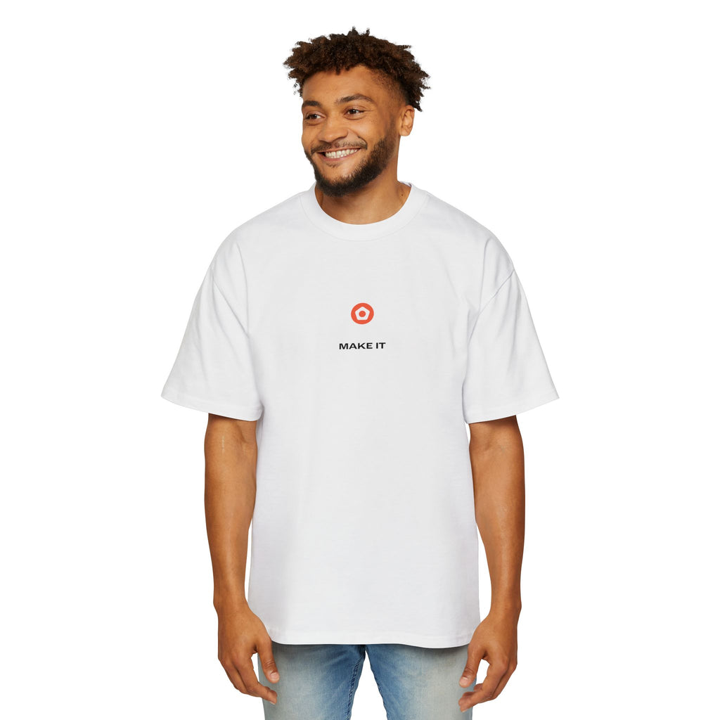 "Top Bins" Men's Heavy Oversized Tee