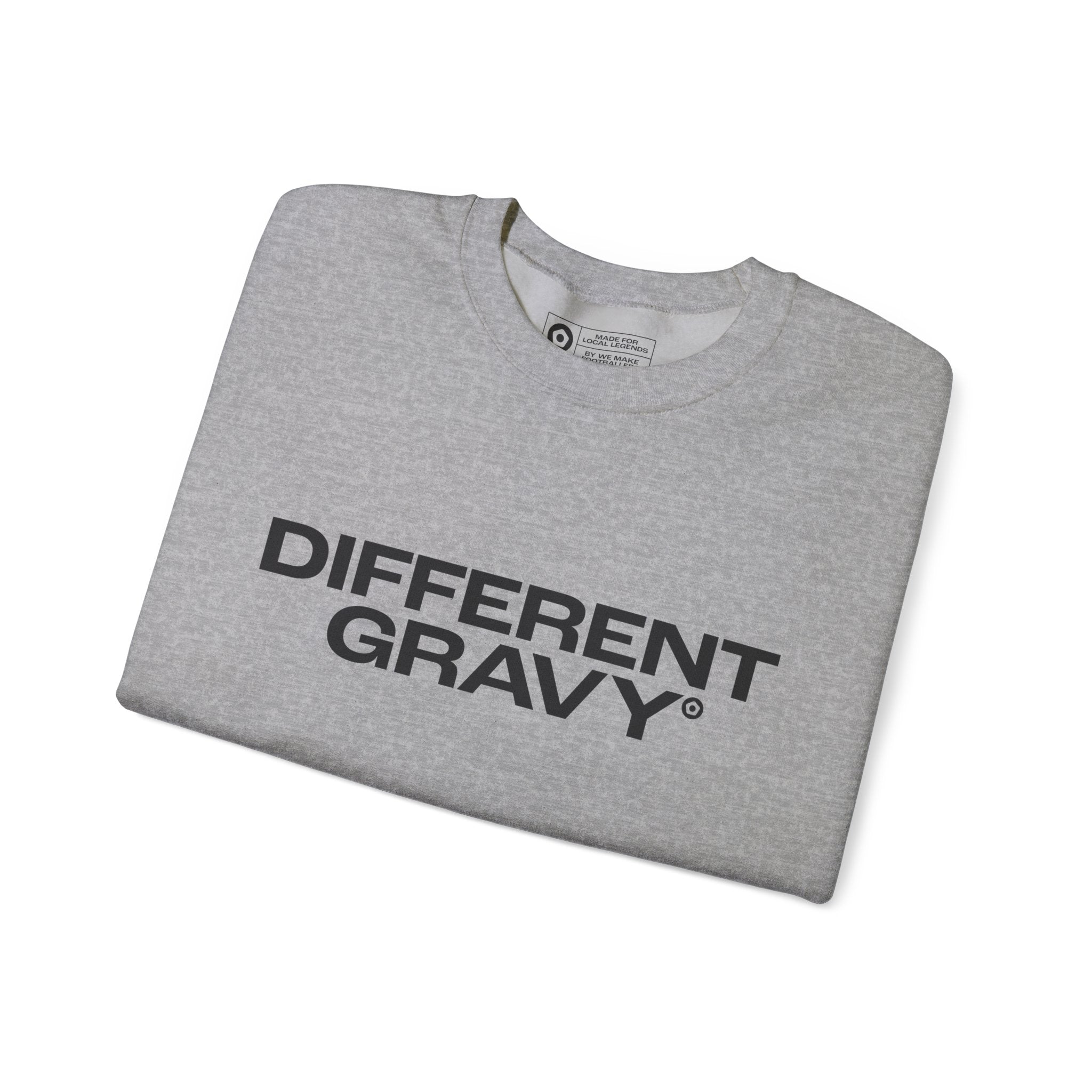 "DIFFERENT GRAVY" Unisex Sweatshirt - We Make Footballers
