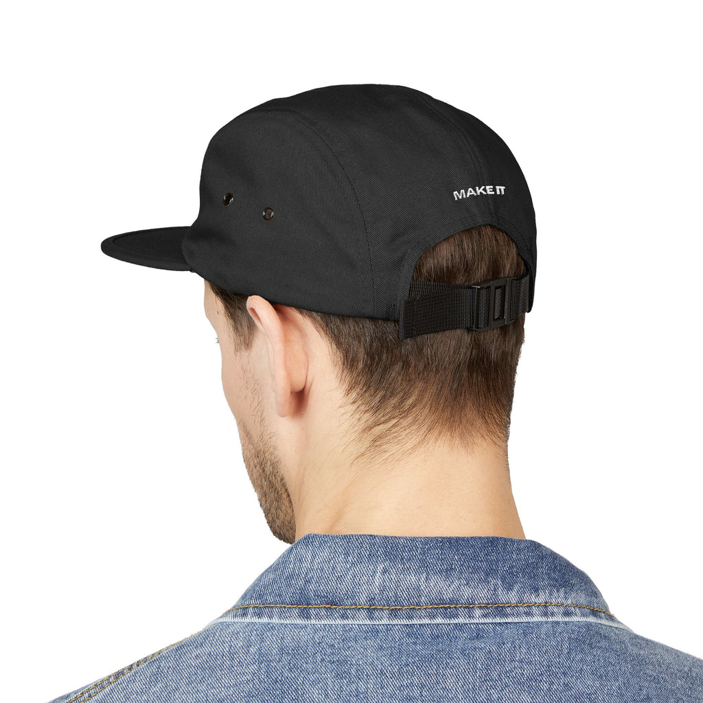 "Make It" Embroidered 5-Panel Cap