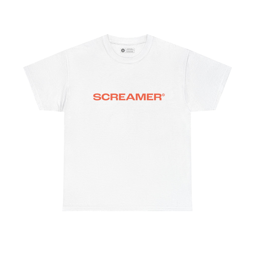 "SCREAMER" Unisex Heavy Cotton Tee - We Make Footballers