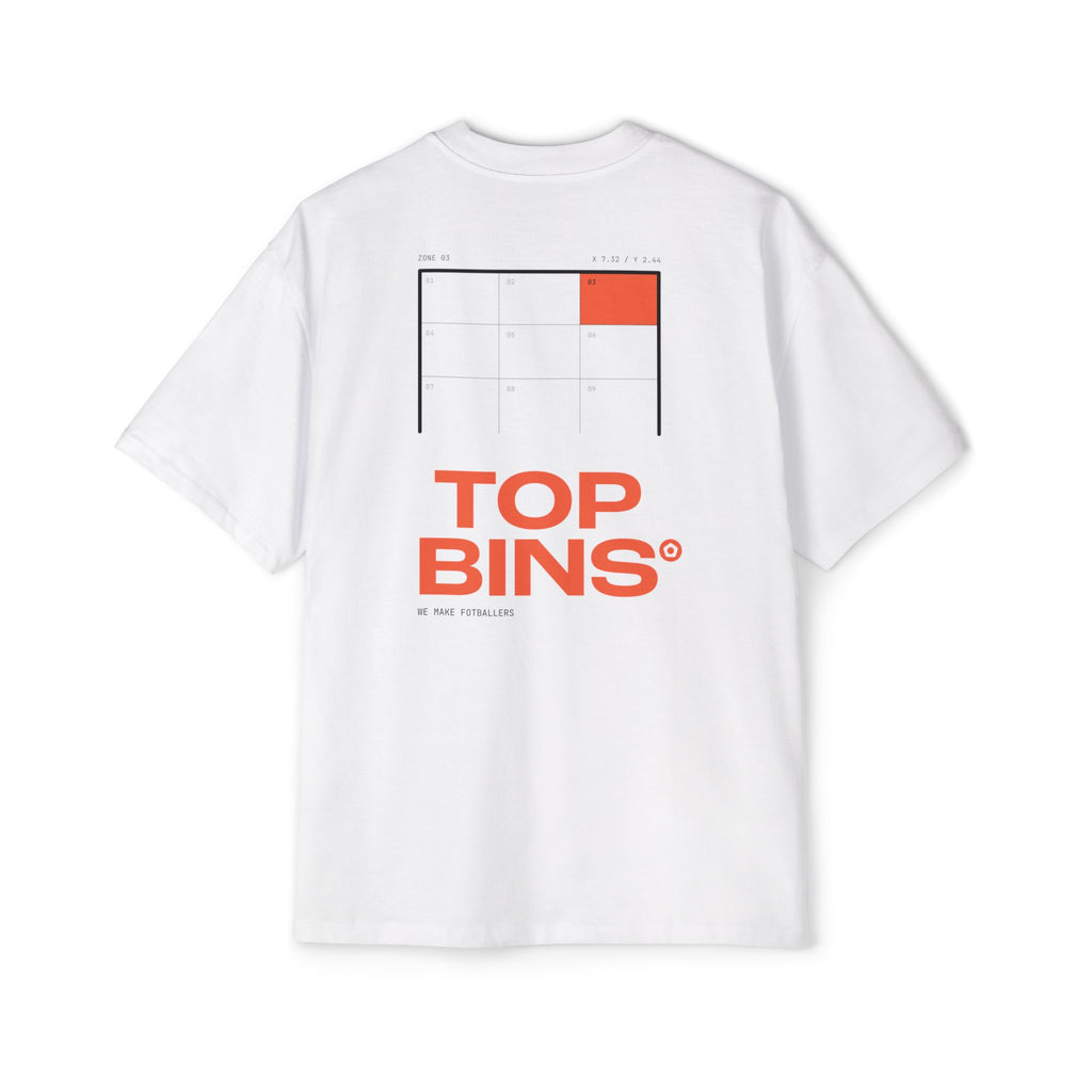 "Top Bins" Men's Heavy Oversized Tee