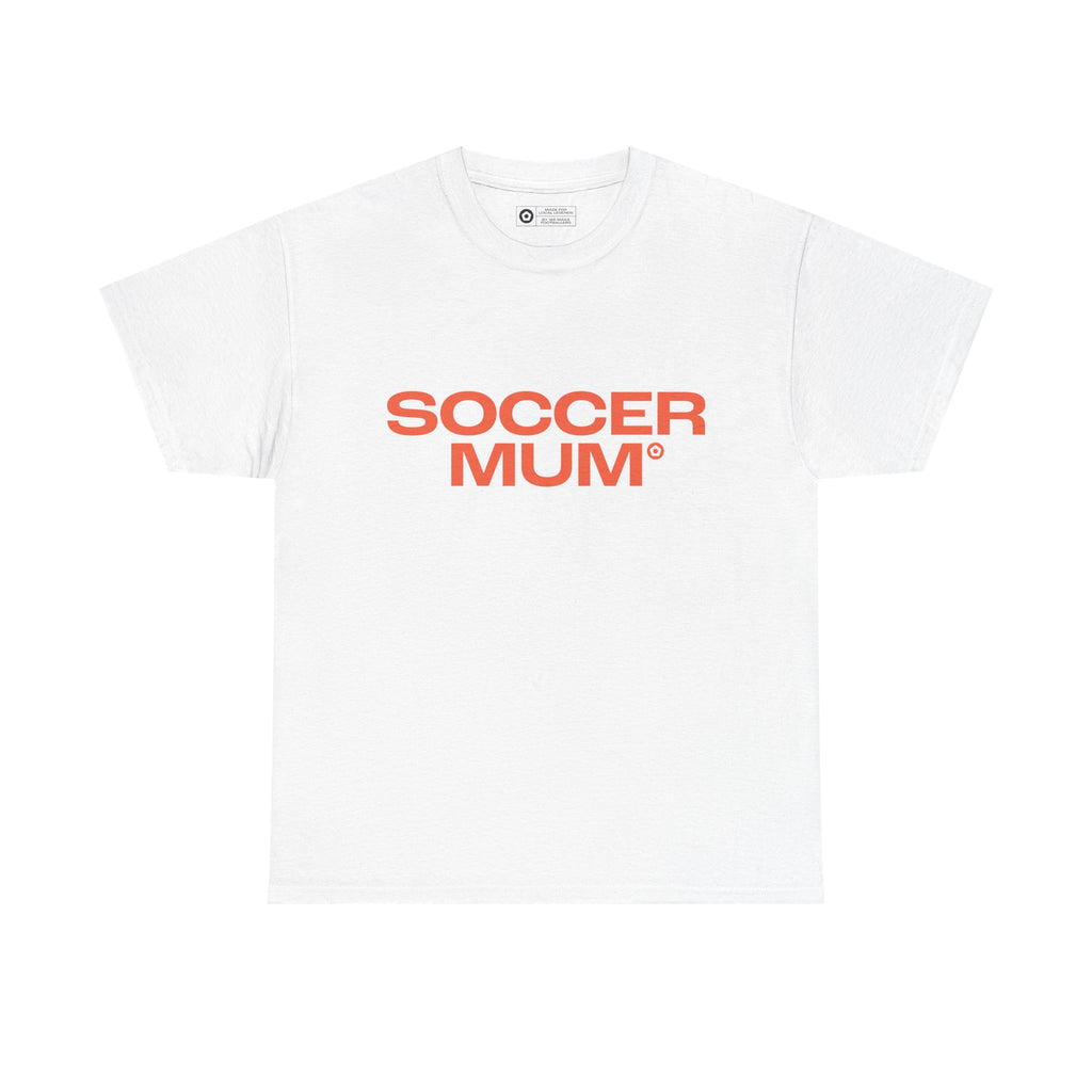 "SOCCER MUM" Unisex Heavy Cotton Tee - We Make Footballers
