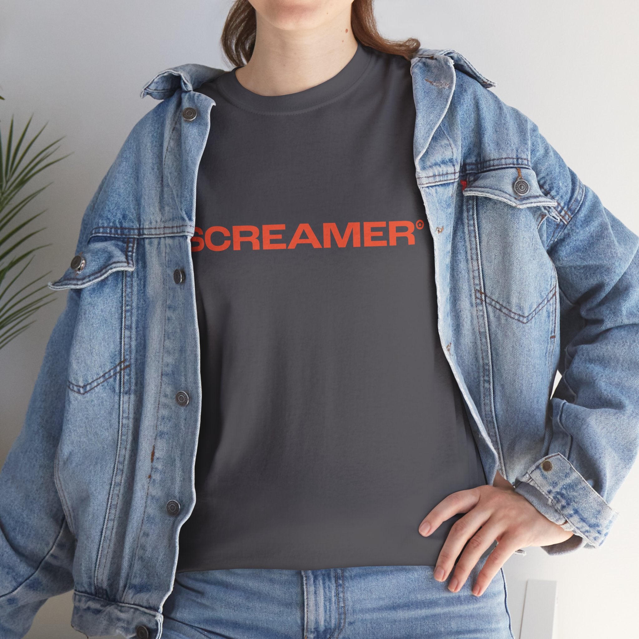 "SCREAMER" Unisex Heavy Cotton Tee - We Make Footballers