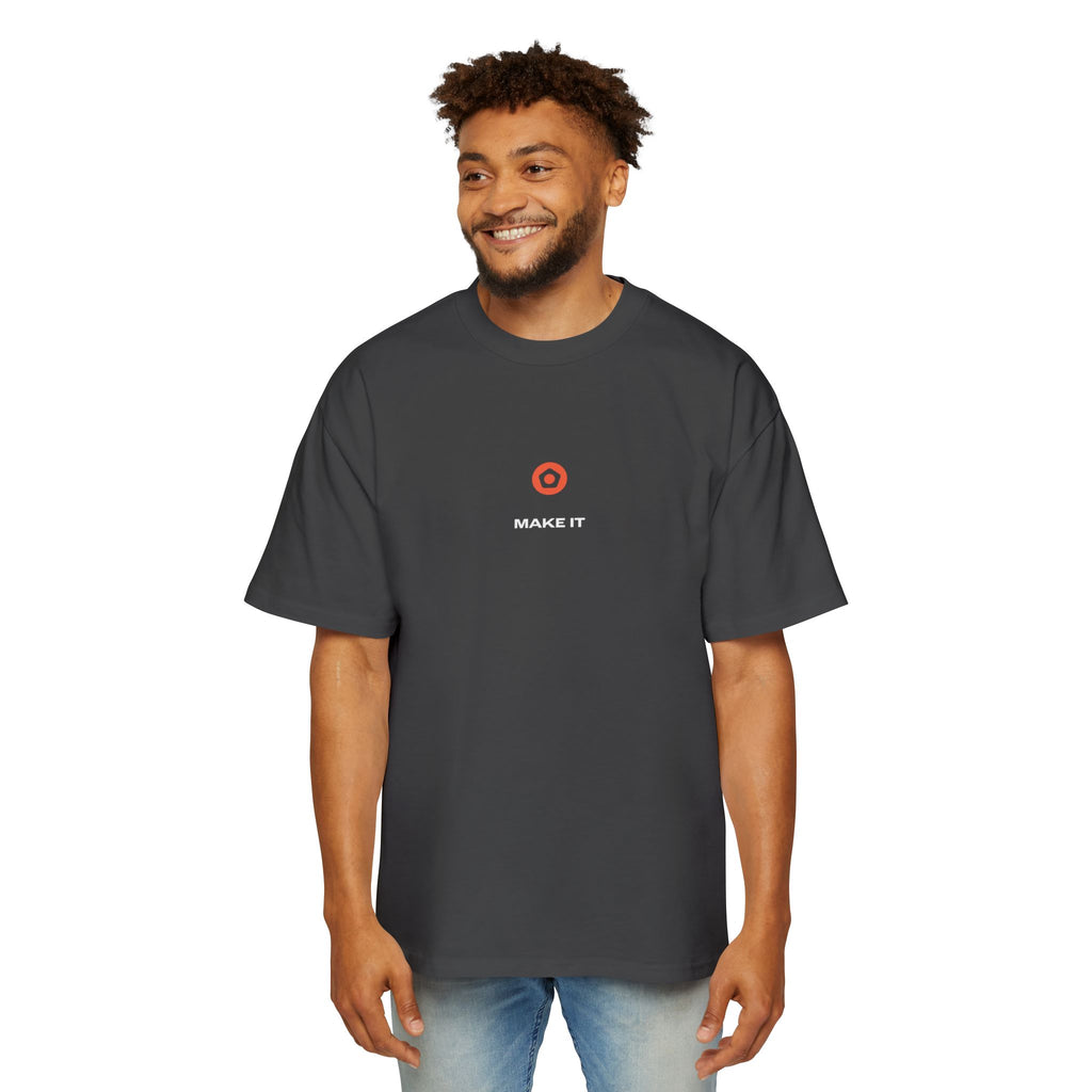 "Top Bins" Men's Heavy Oversized Tee