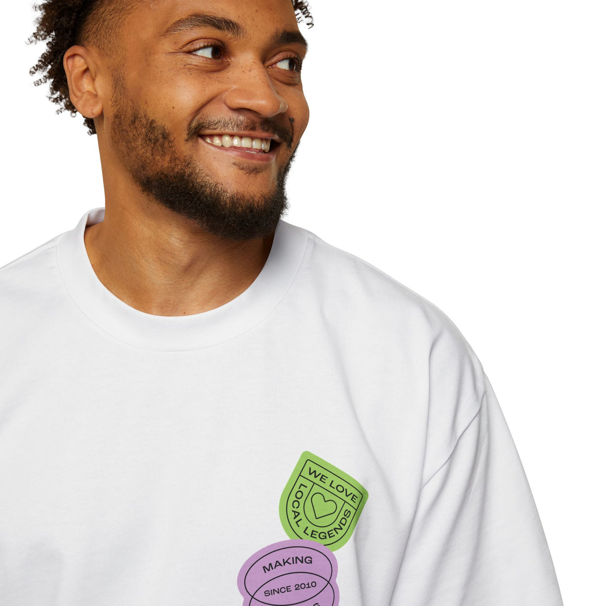 Practice Makes Permanent - Men's Heavy Oversized Tee