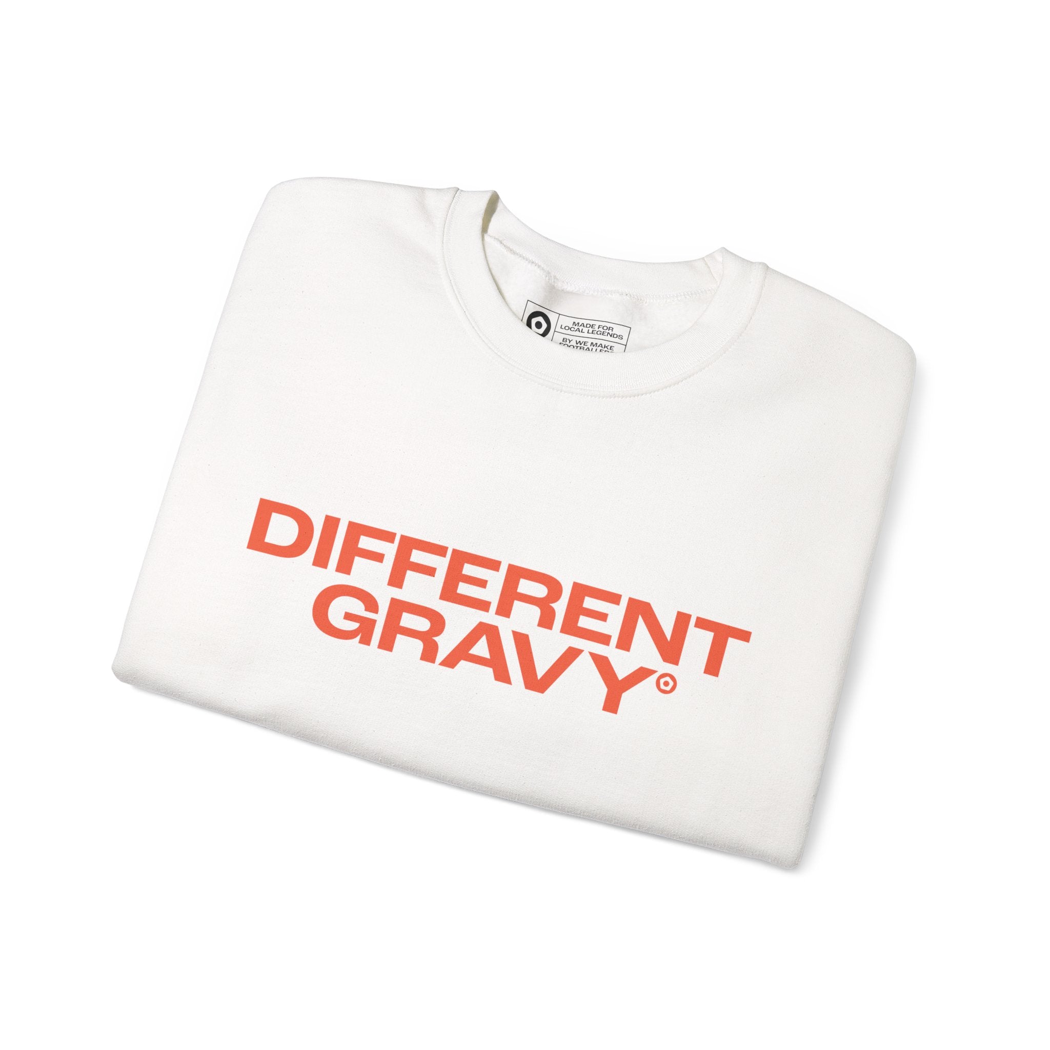 "DIFFERENT GRAVY" Unisex Sweatshirt - We Make Footballers