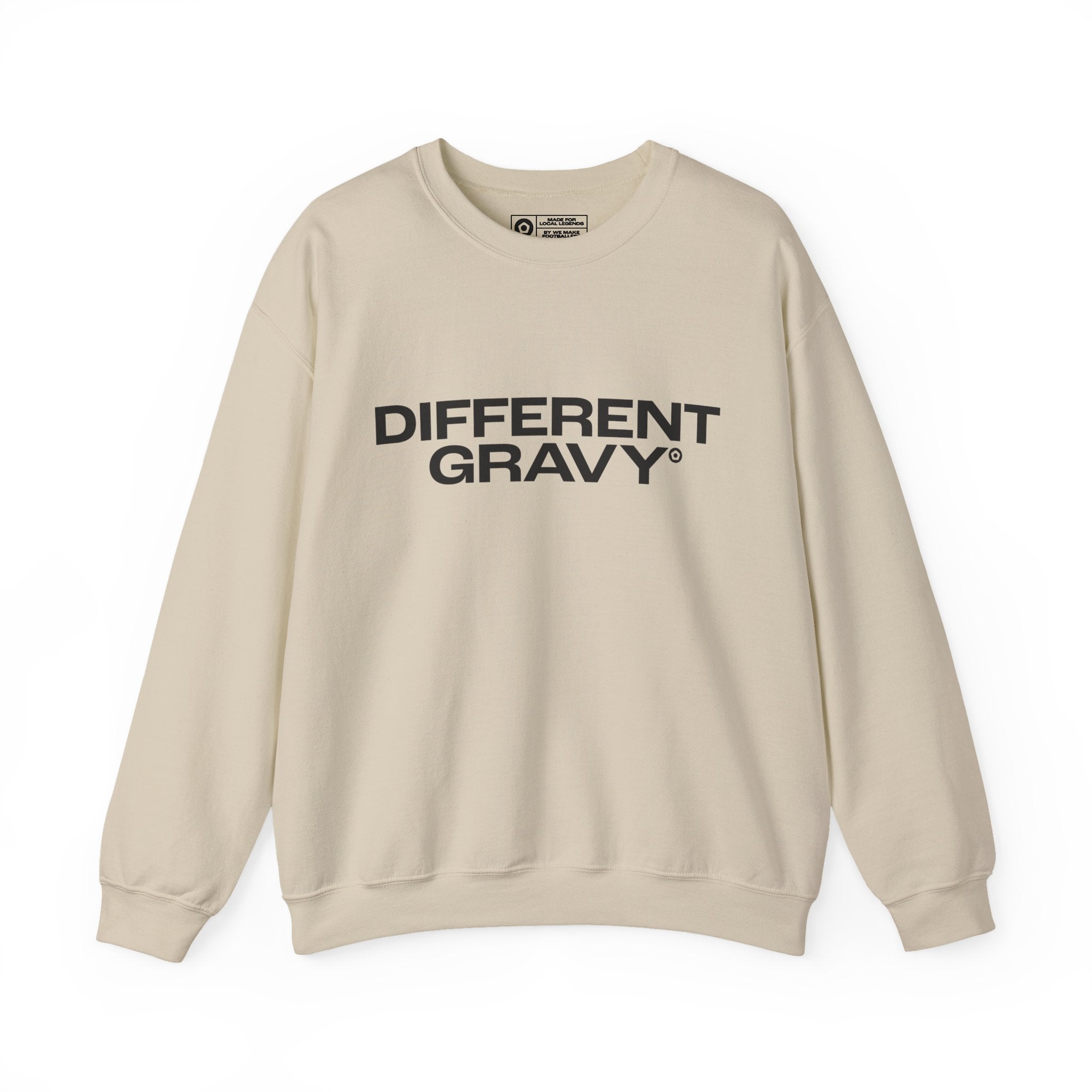 "DIFFERENT GRAVY" Unisex Sweatshirt - We Make Footballers