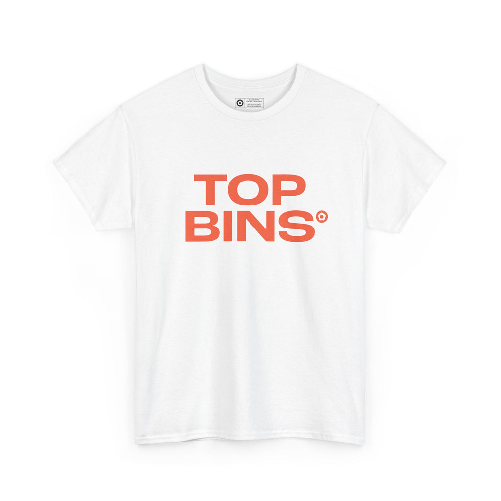 "TOP BINS" Unisex Heavy Cotton Tee - We Make Footballers