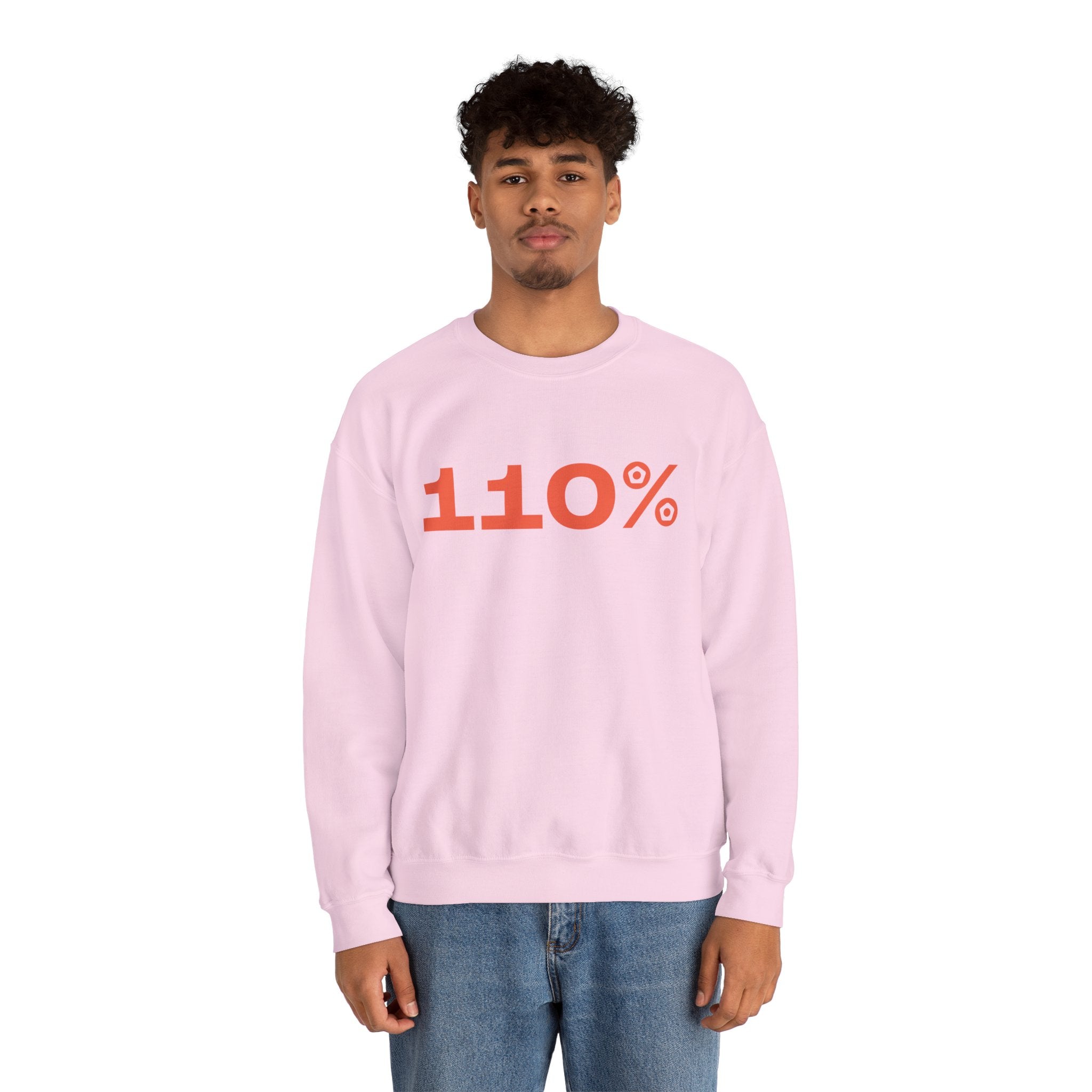 "110%" Unisex Sweatshirt - We Make Footballers