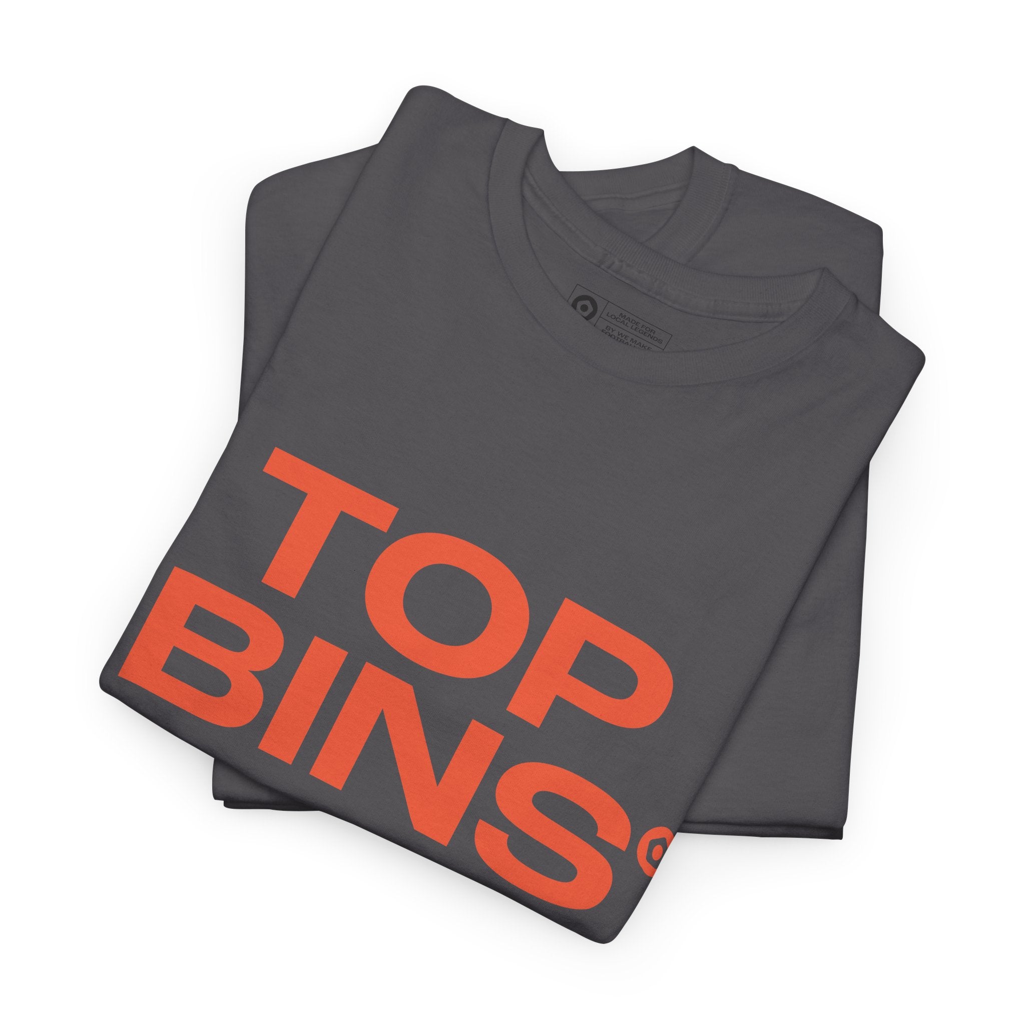 "TOP BINS" Unisex Heavy Cotton Tee - We Make Footballers