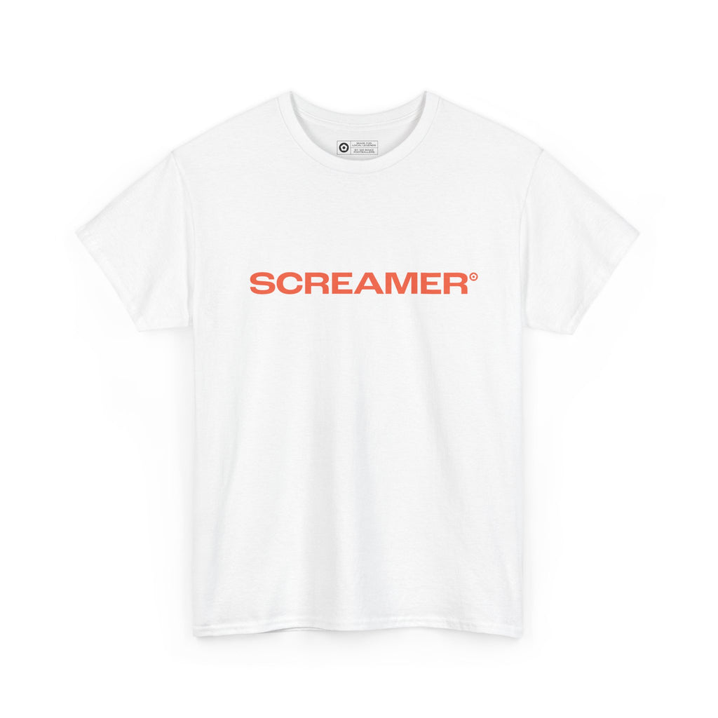 "SCREAMER" Unisex Heavy Cotton Tee - We Make Footballers
