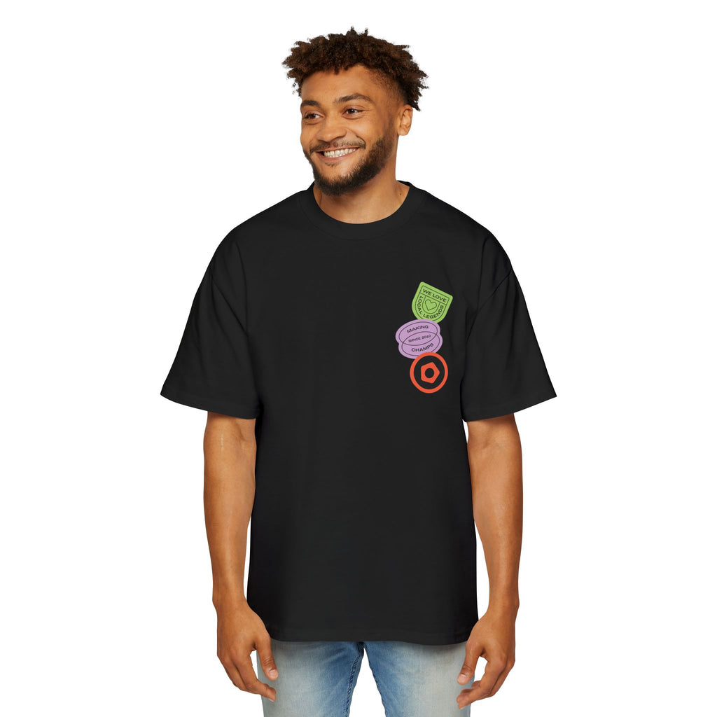 Practice Makes Permanent - Men's Heavy Oversized Tee