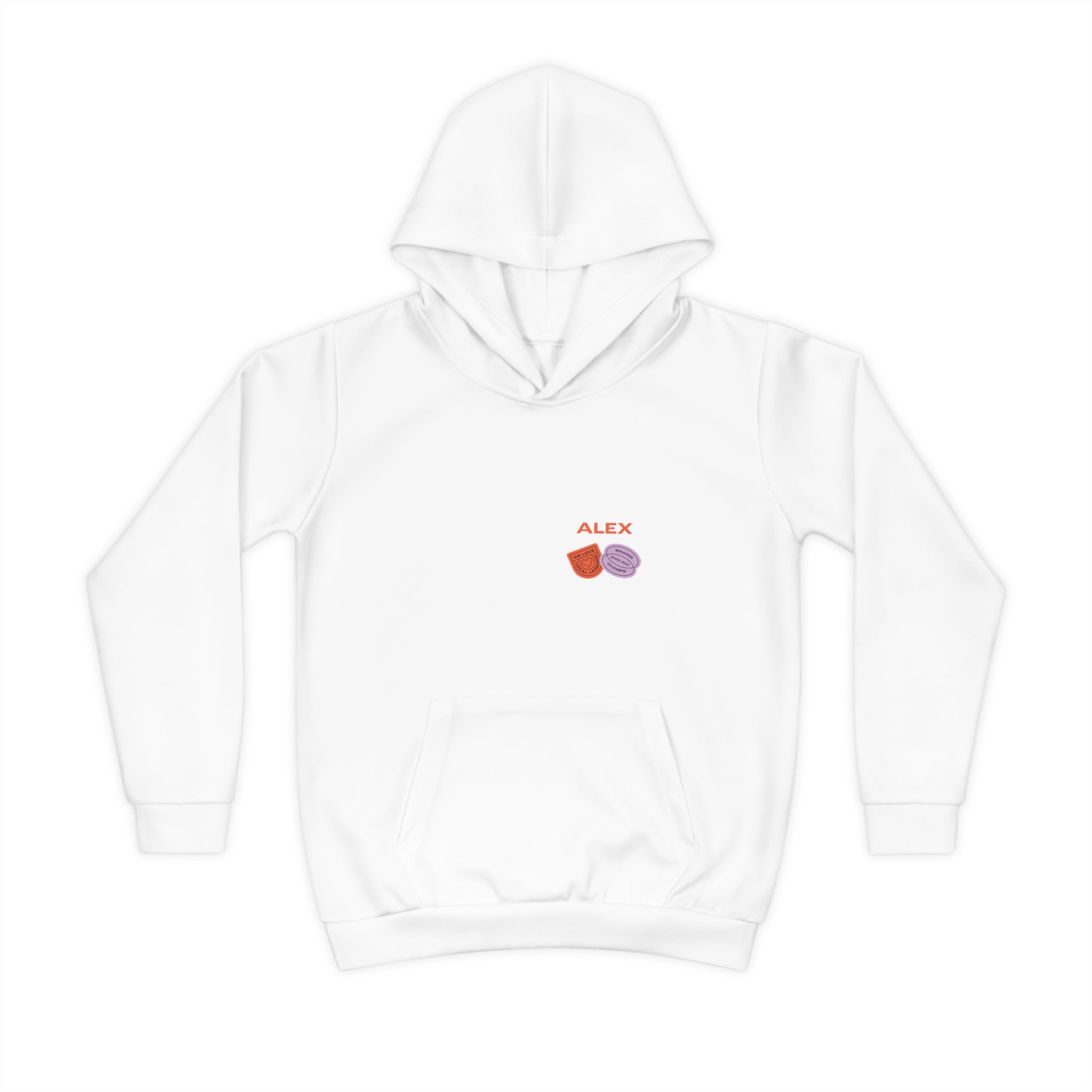 Personalised "Made In" Kids Hoodie - We Make Footballers