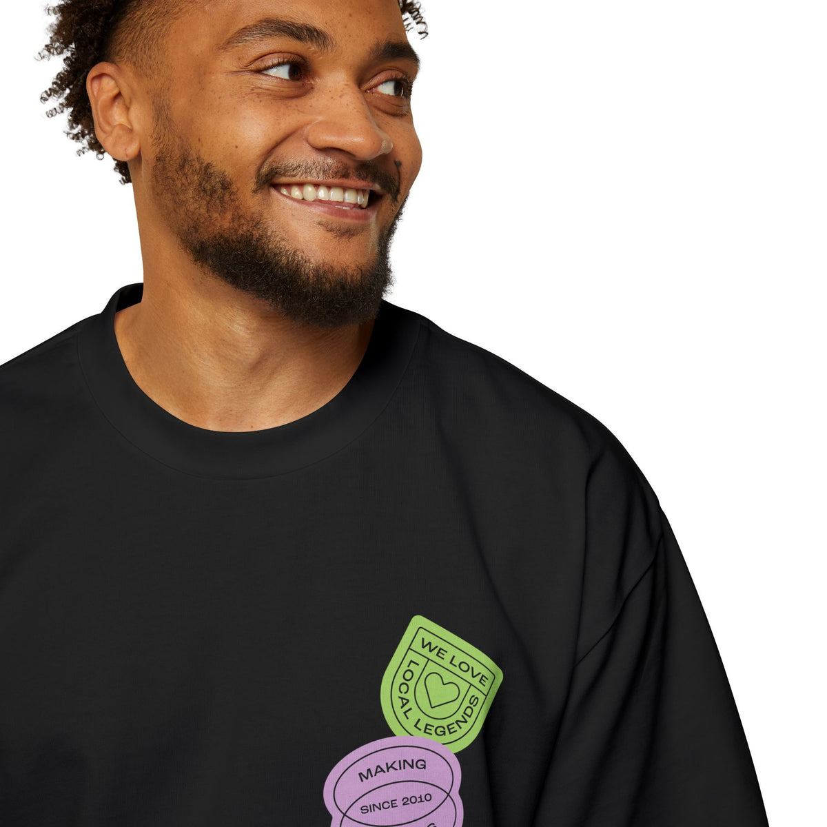 Practice Makes Permanent - Men's Heavy Oversized Tee