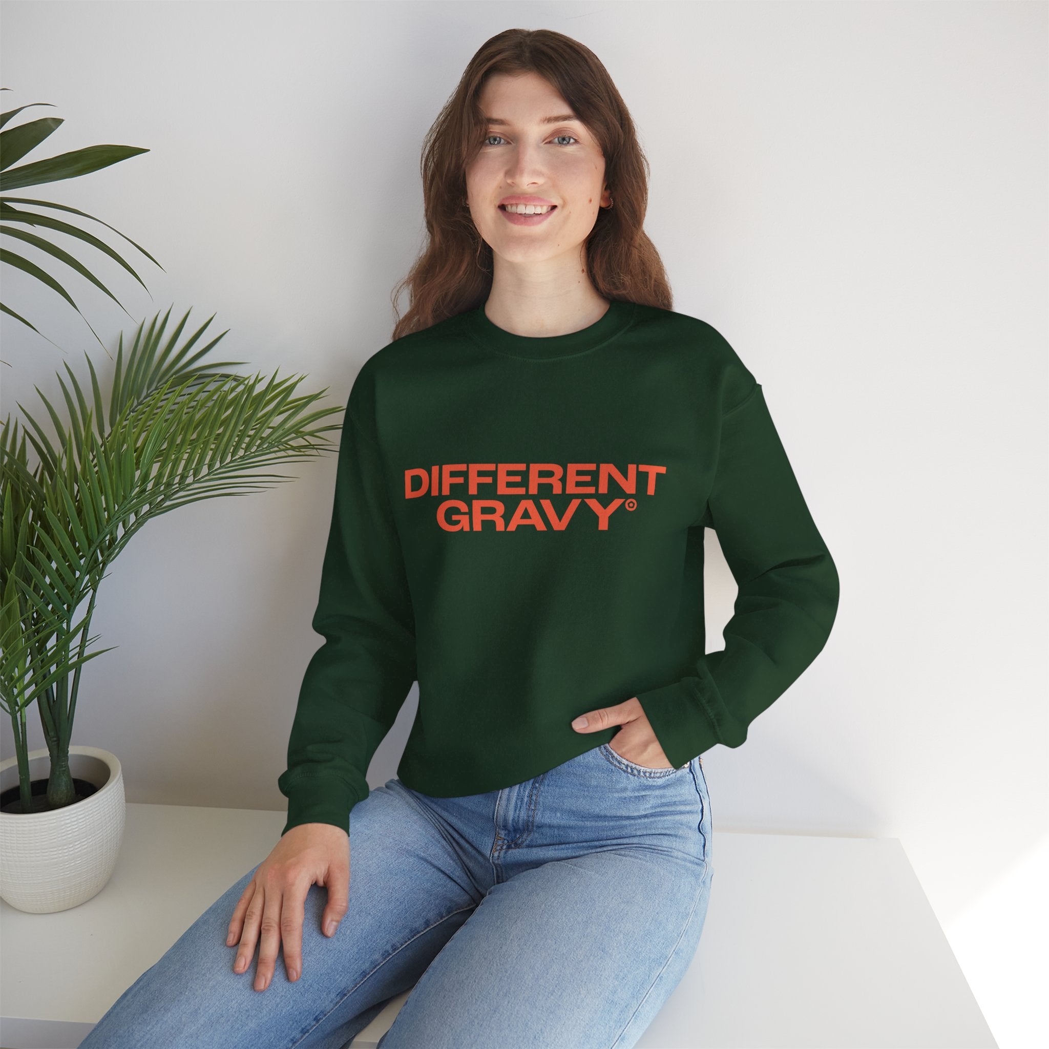 "DIFFERENT GRAVY" Unisex Sweatshirt - We Make Footballers