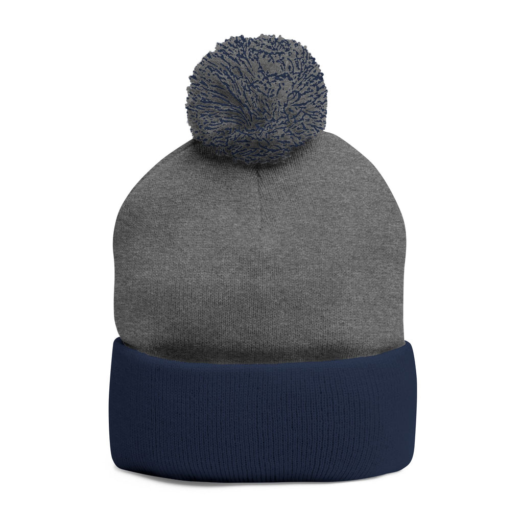 WMF Embroidered Pom-Pom Beanie