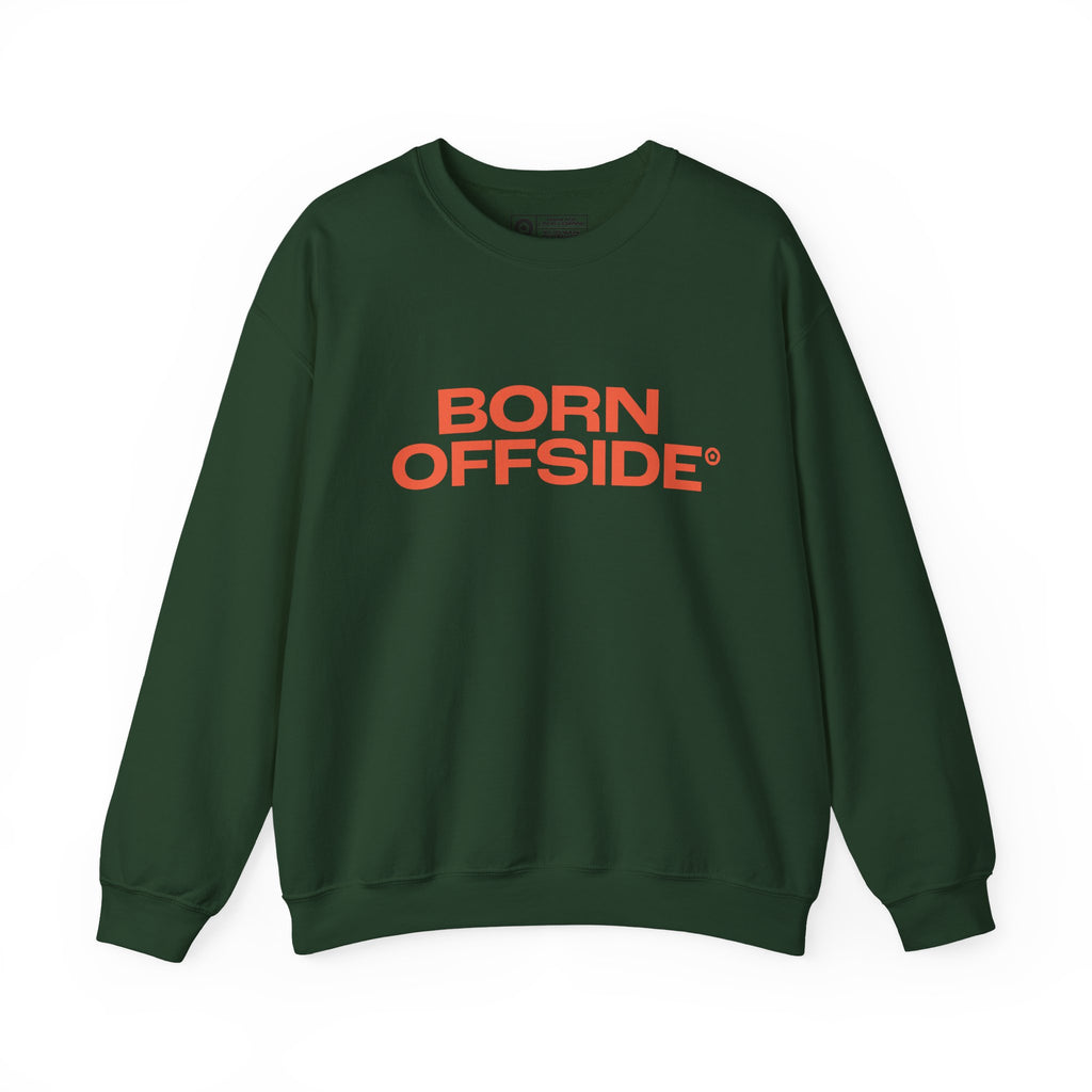 "BORN OFFSIDE" Unisex Sweatshirt - We Make Footballers