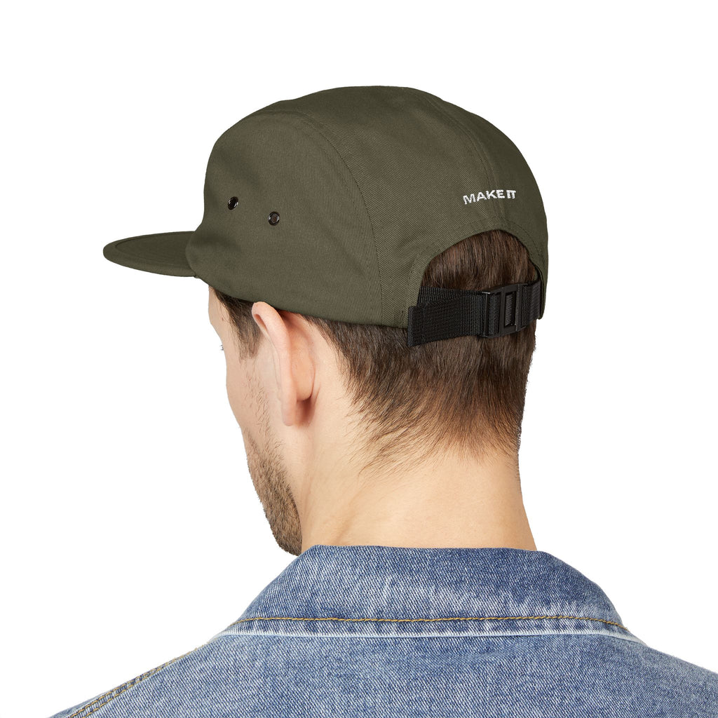 "Make It" Embroidered 5-Panel Cap