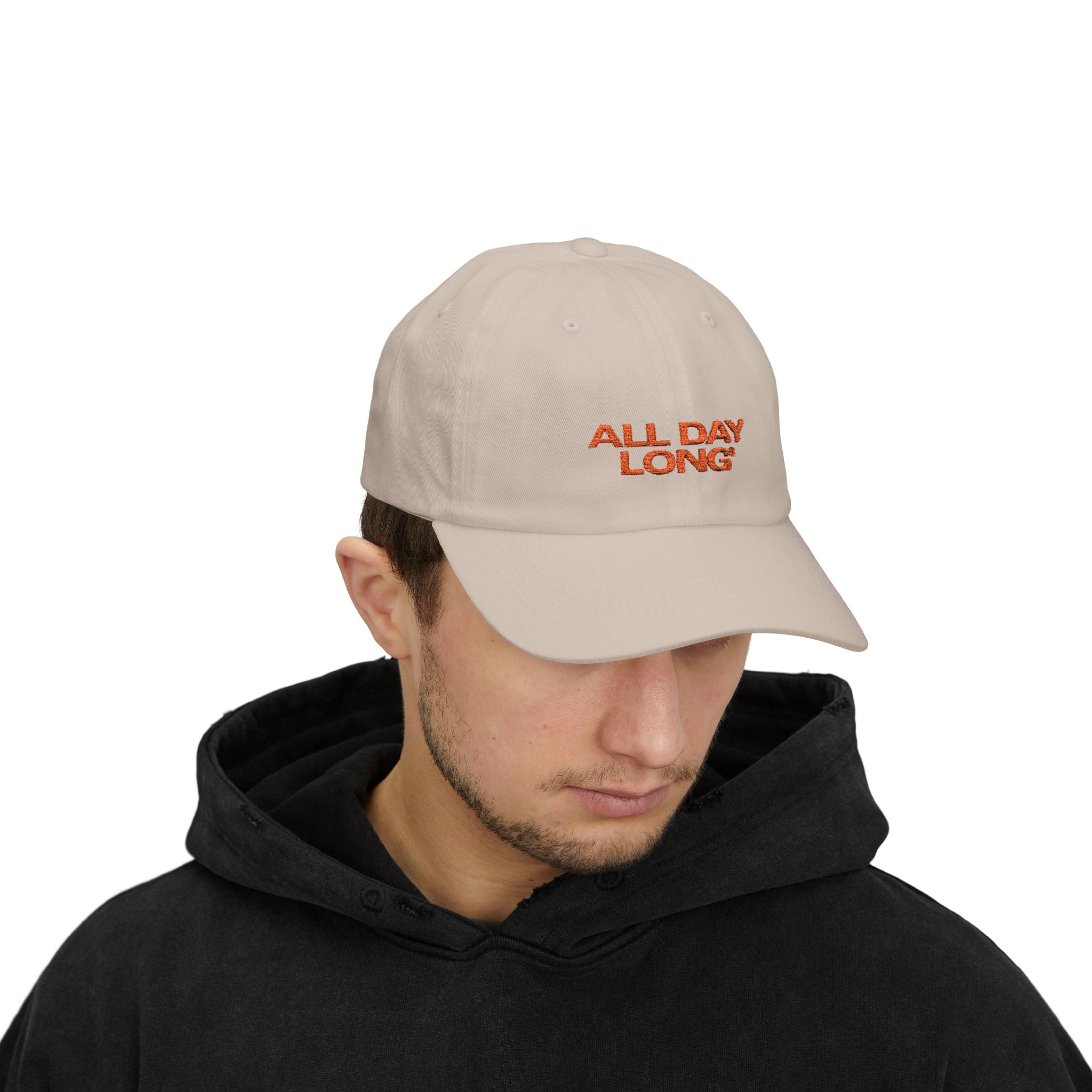 "ALL DAY LONG" Classic Dad Cap