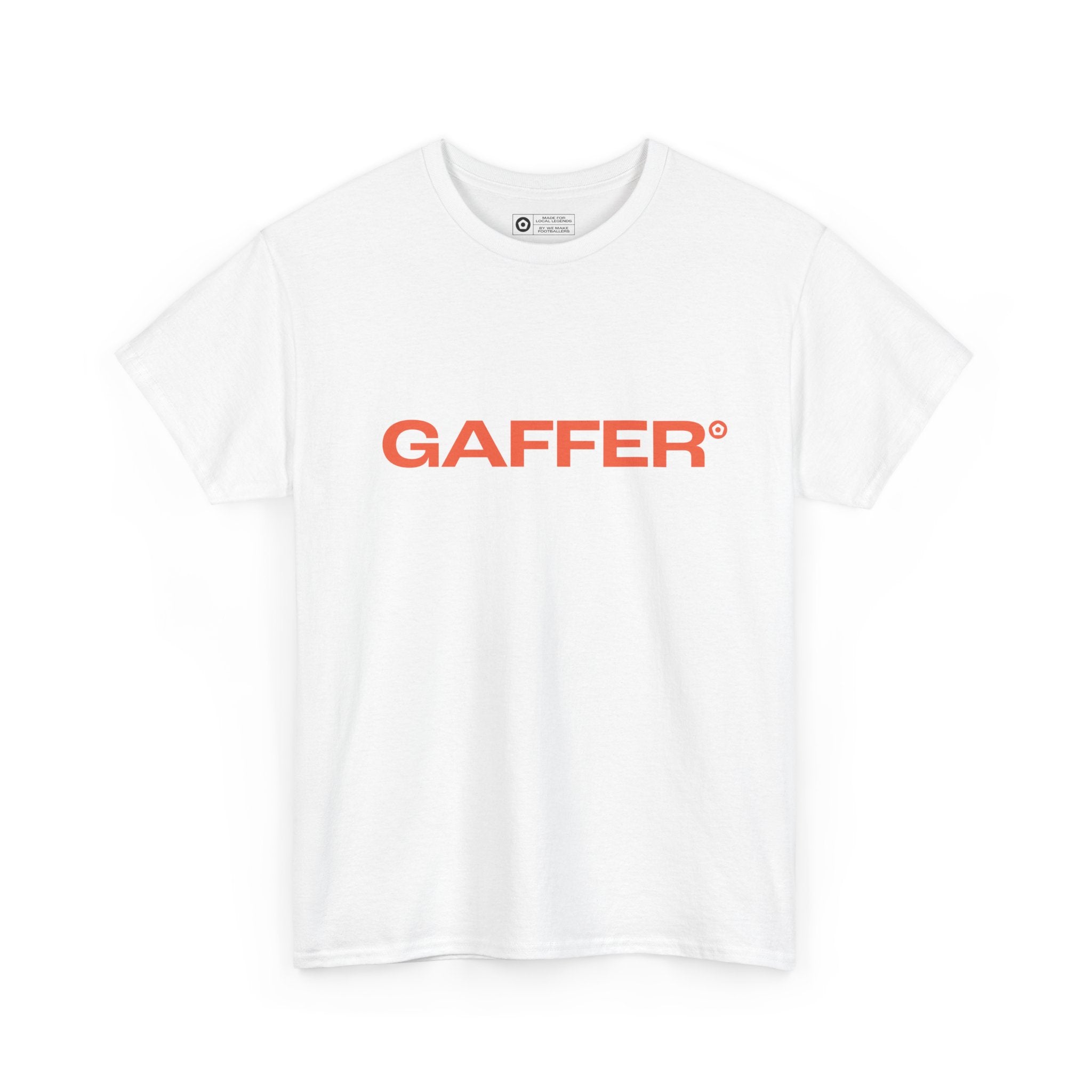 "GAFFER" Unisex Heavy Cotton Tee - We Make Footballers