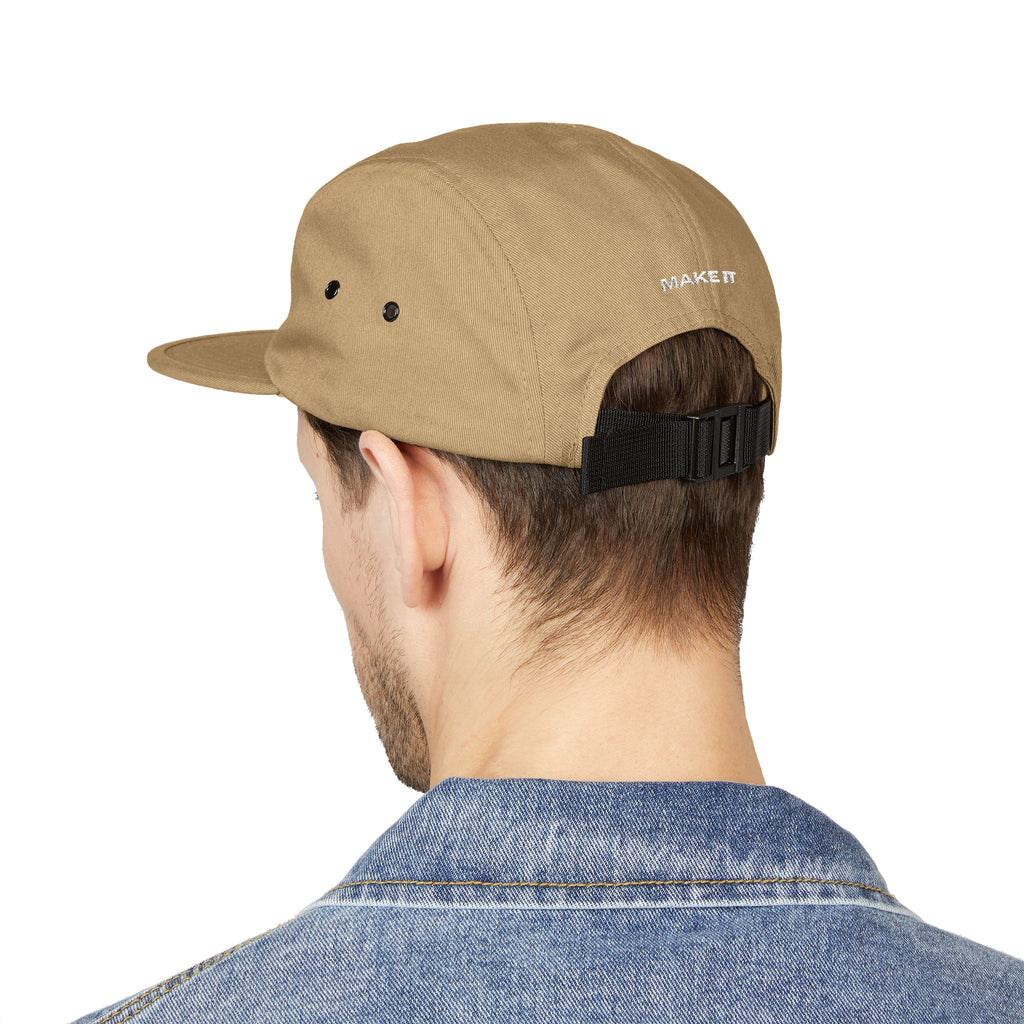 "Make It" Embroidered 5-Panel Cap