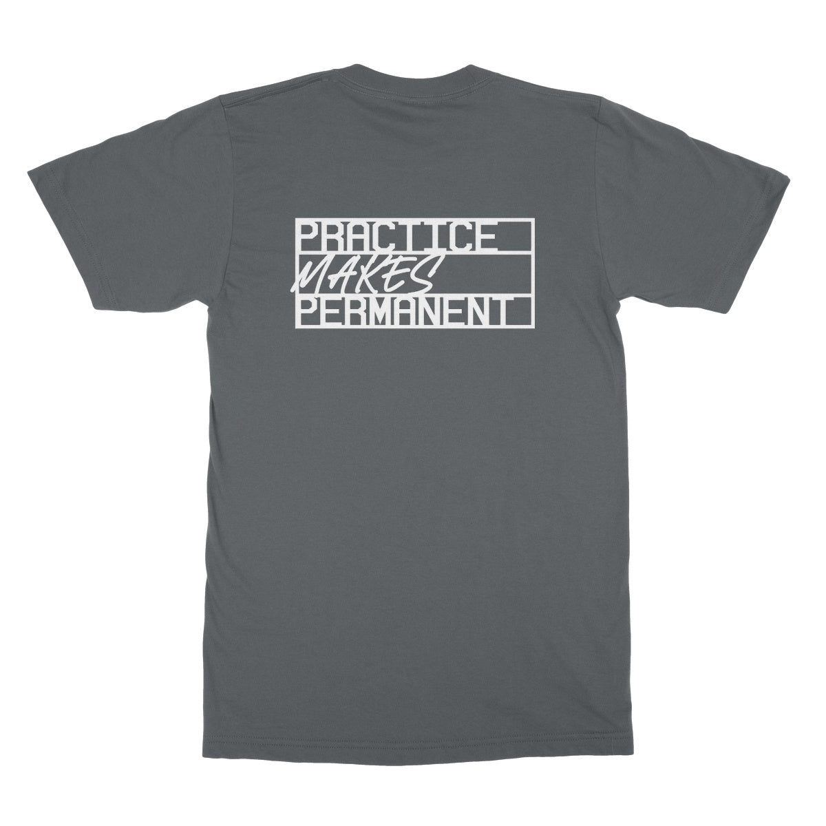 Practice makes permanent range Softstyle T-Shirt