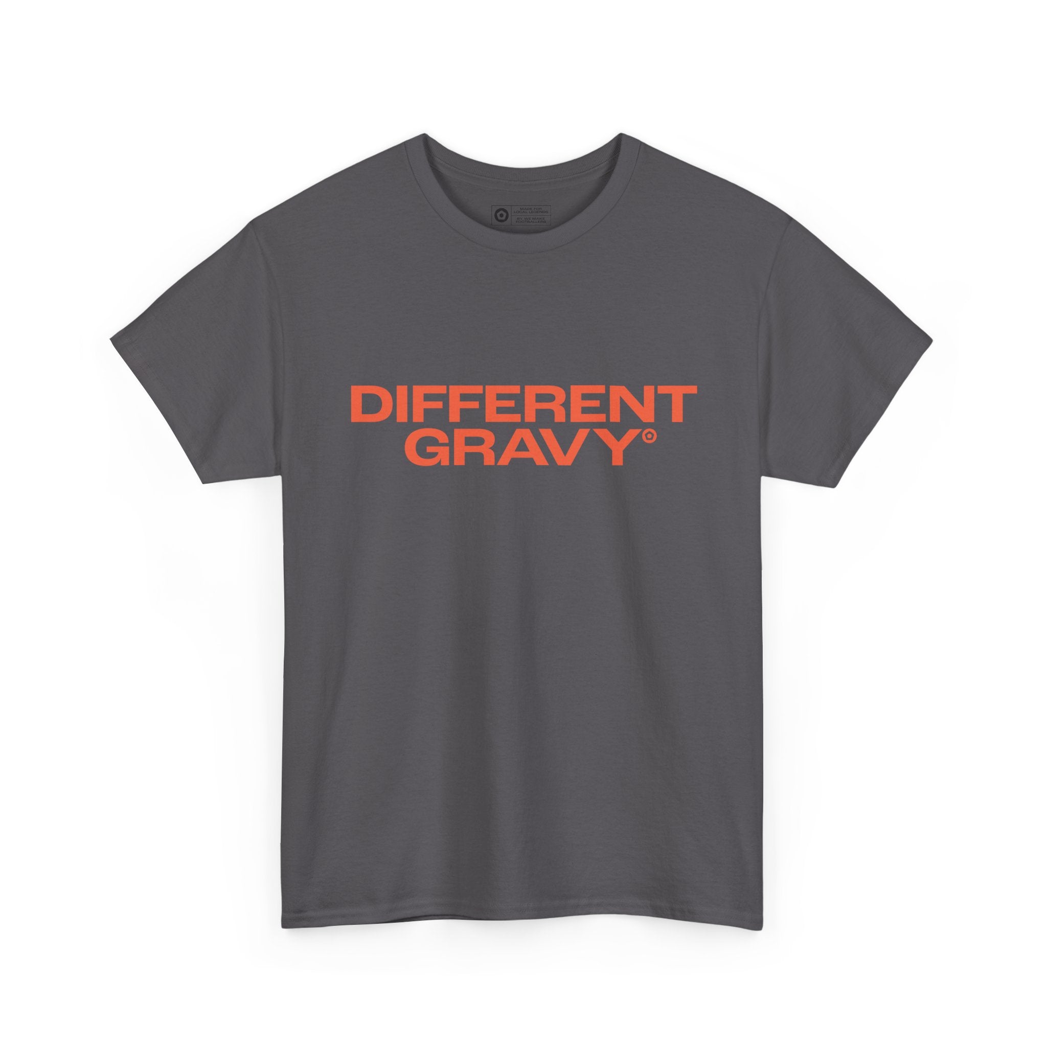 "DIFFERENT GRAVY" Unisex Heavy Cotton Tee - We Make Footballers