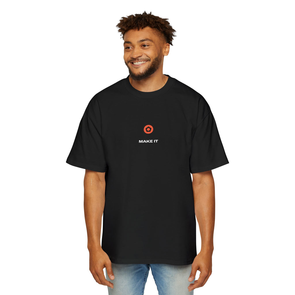 "Top Bins" Men's Heavy Oversized Tee