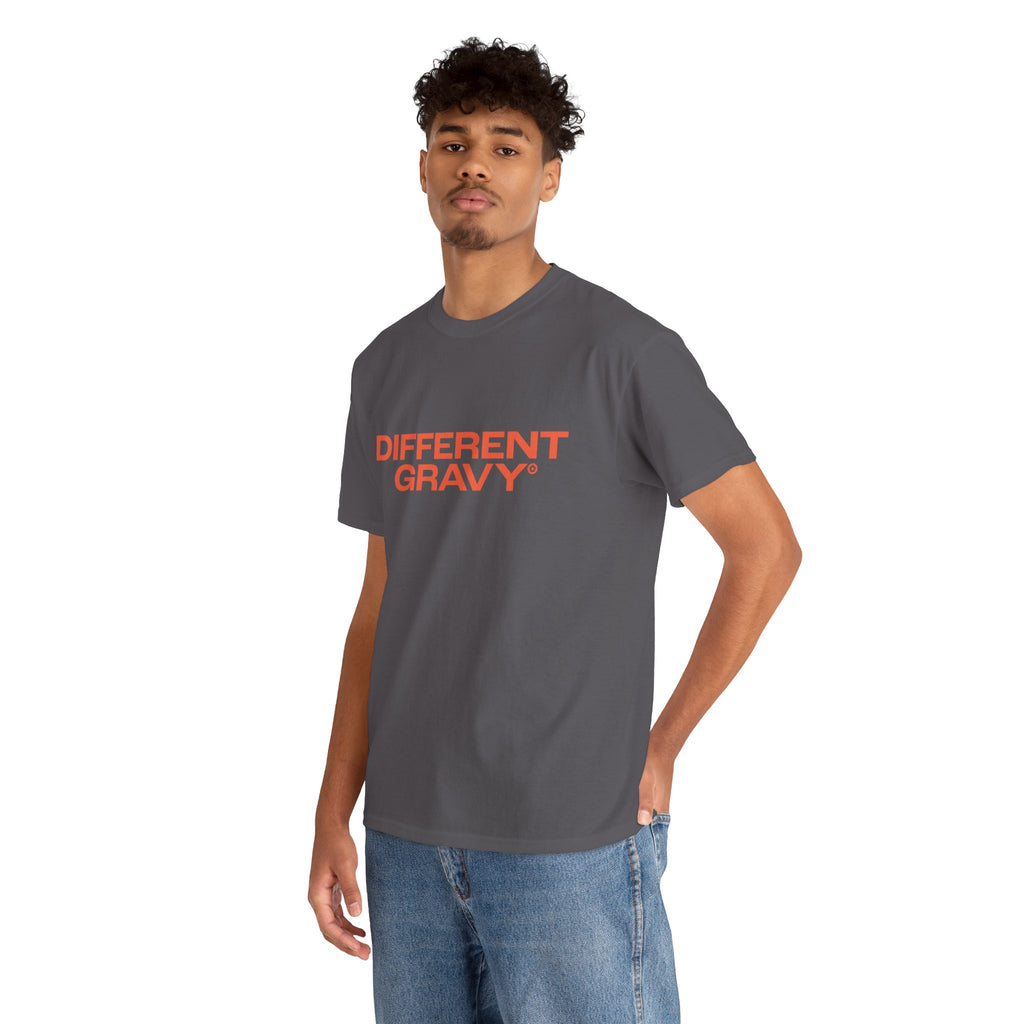 "DIFFERENT GRAVY" Unisex Heavy Cotton Tee - We Make Footballers