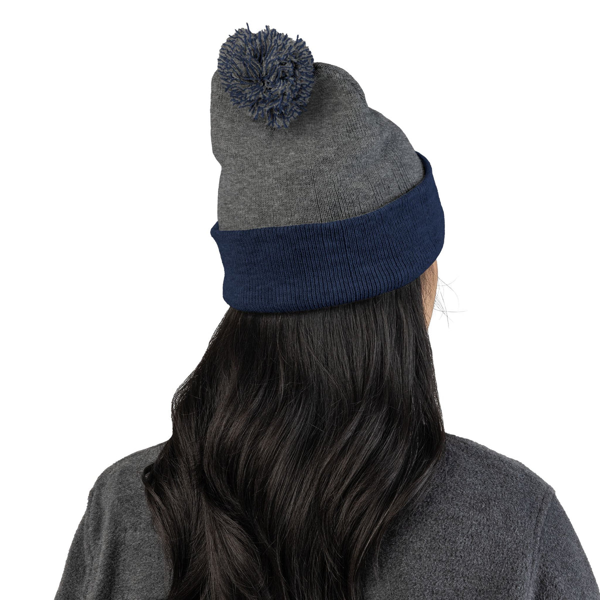 WMF Embroidered Pom-Pom Beanie