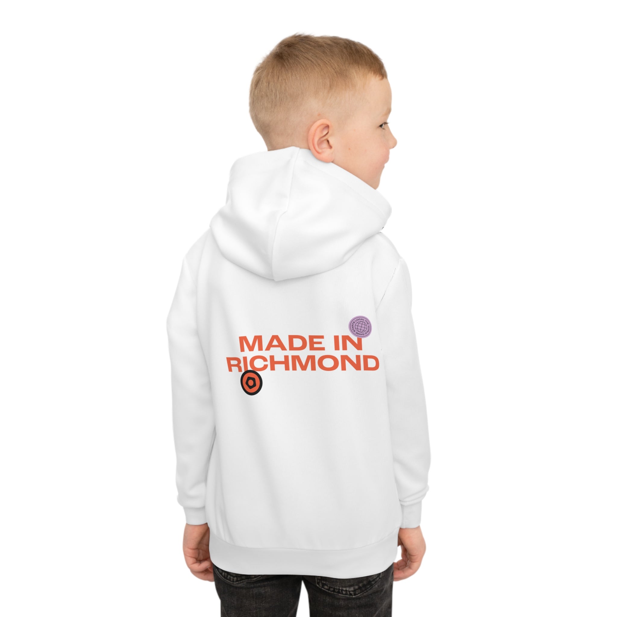 Personalised "Made In" Kids Hoodie - We Make Footballers