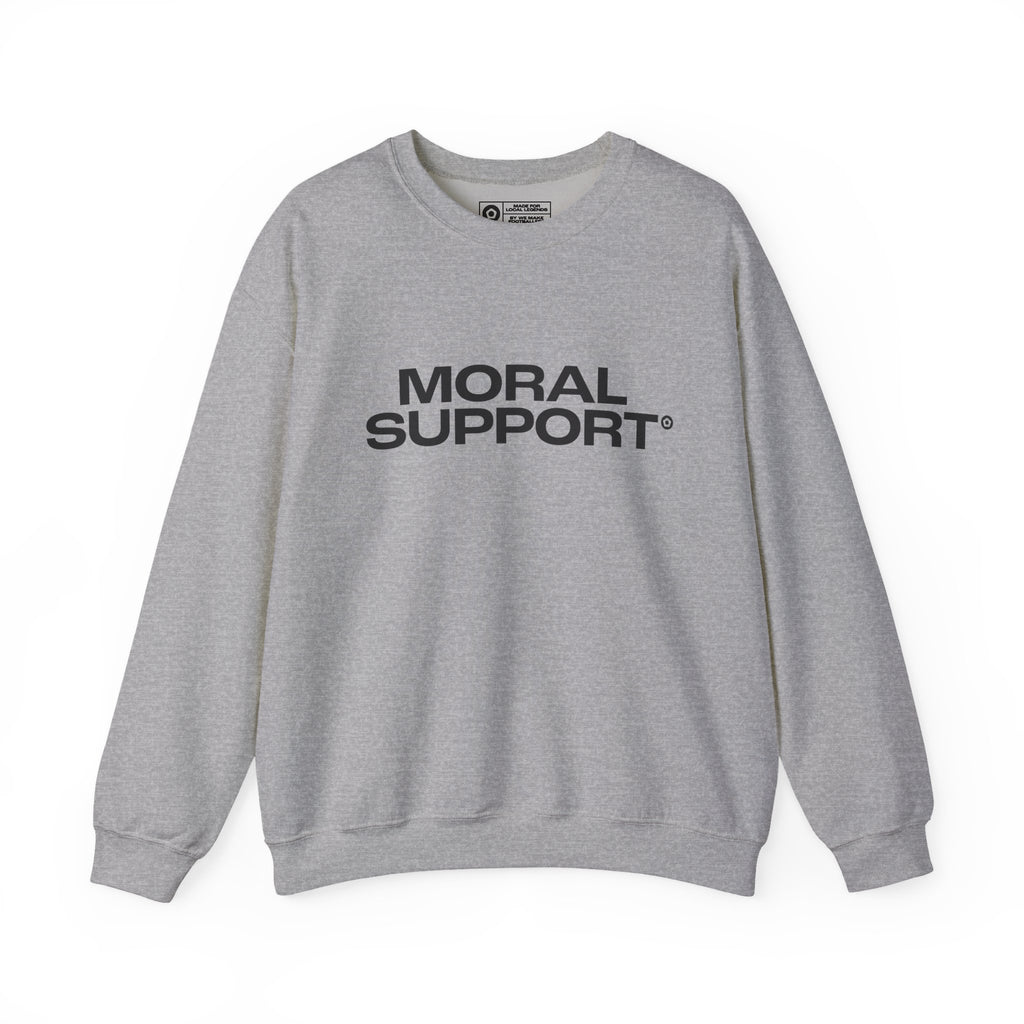 "MORAL SUPPORT" Unisex Sweatshirt - We Make Footballers