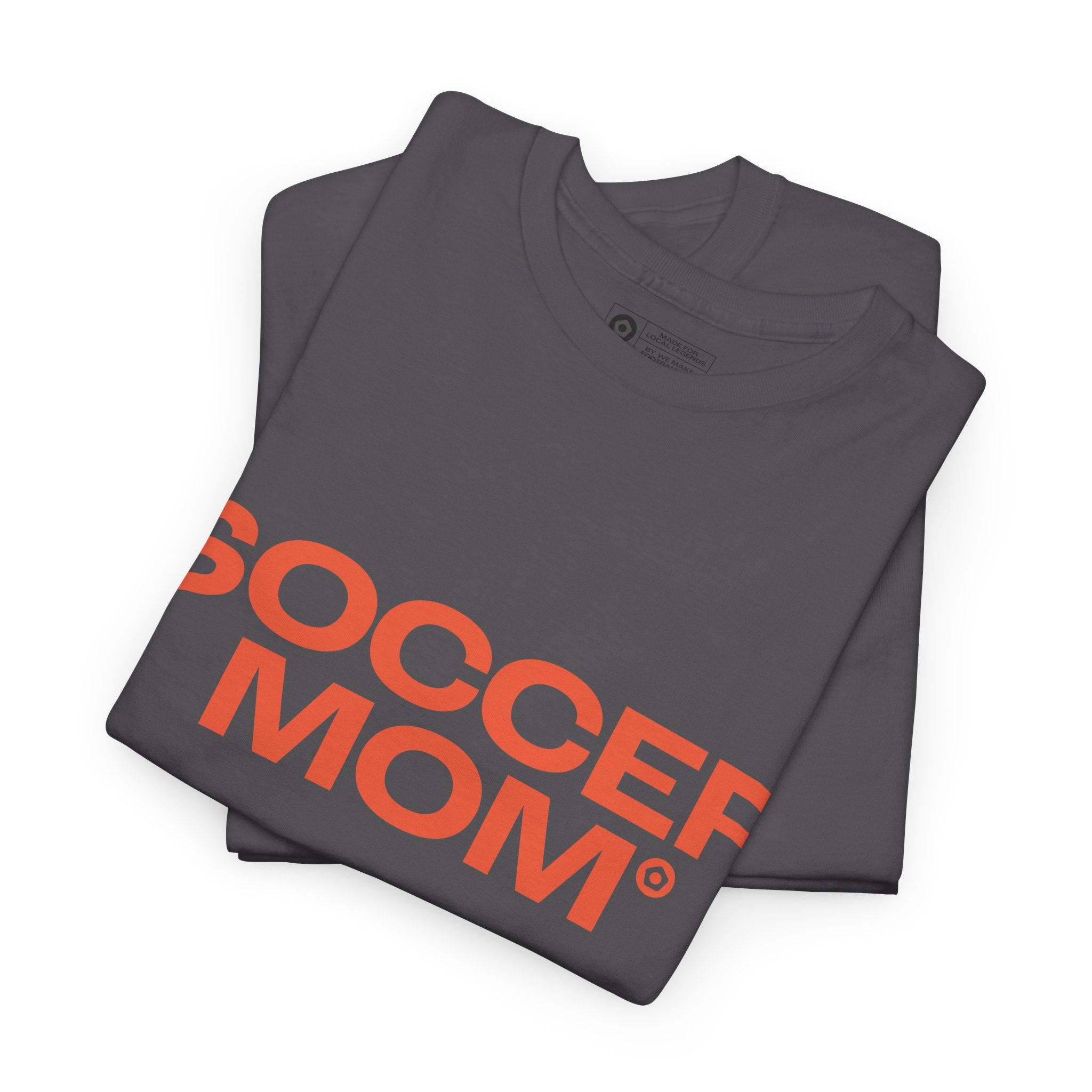 "SOCCER MOM" Unisex Heavy Cotton Tee - We Make Footballers