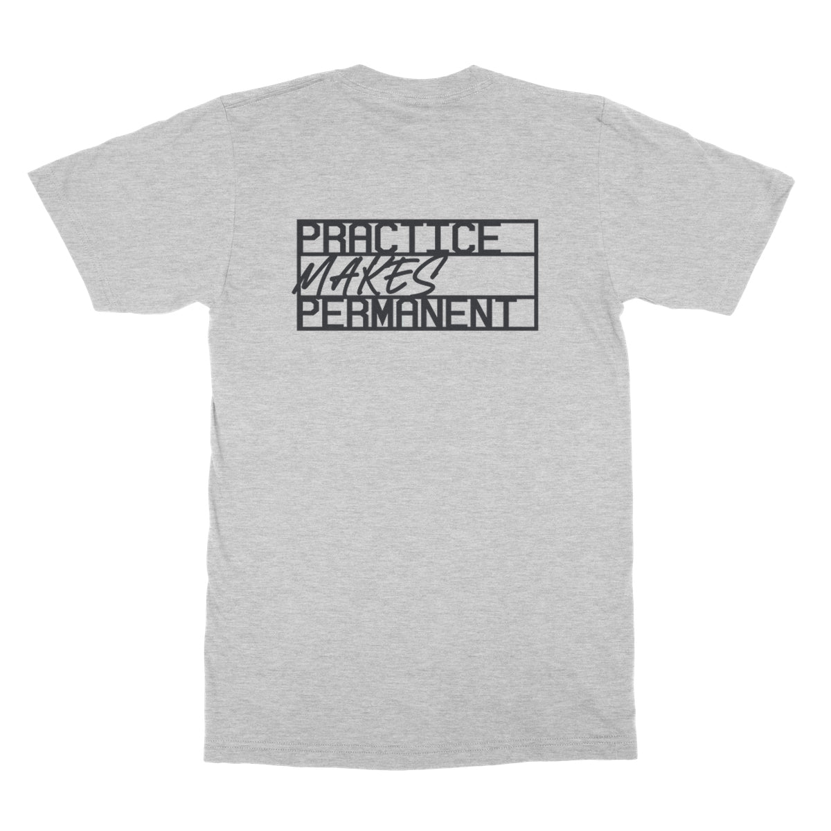 Practice makes permanent range Softstyle T-Shirt