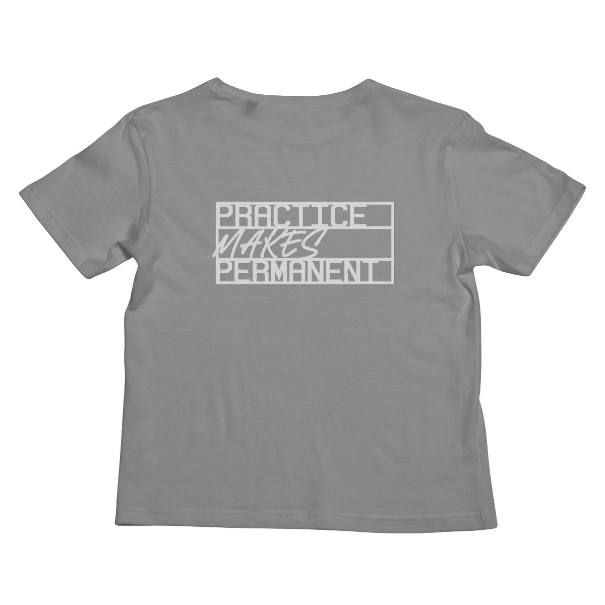 Practice makes permanent range Kids T-Shirt