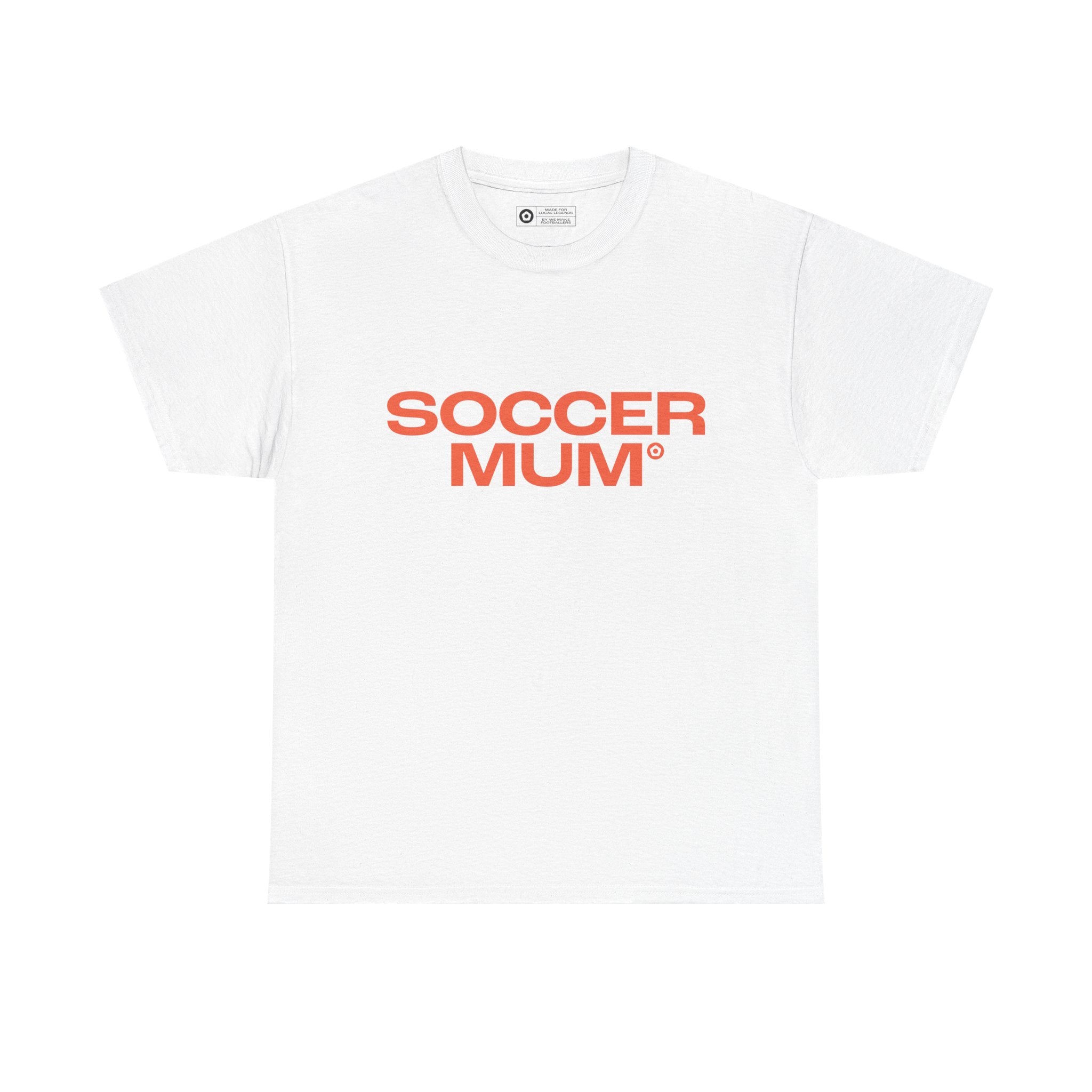 "SOCCER MUM" Unisex Heavy Cotton Tee