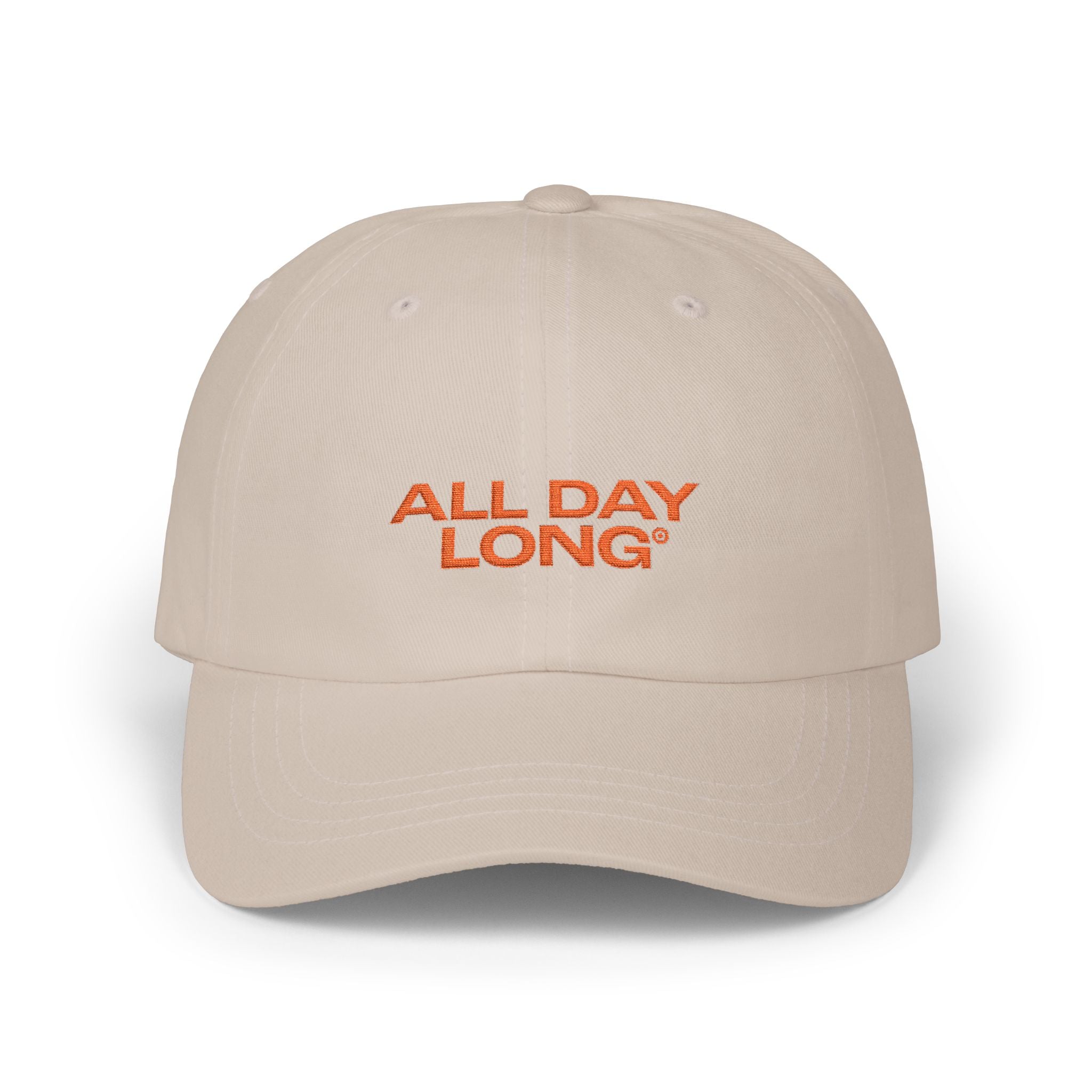 "ALL DAY LONG" Classic Dad Cap