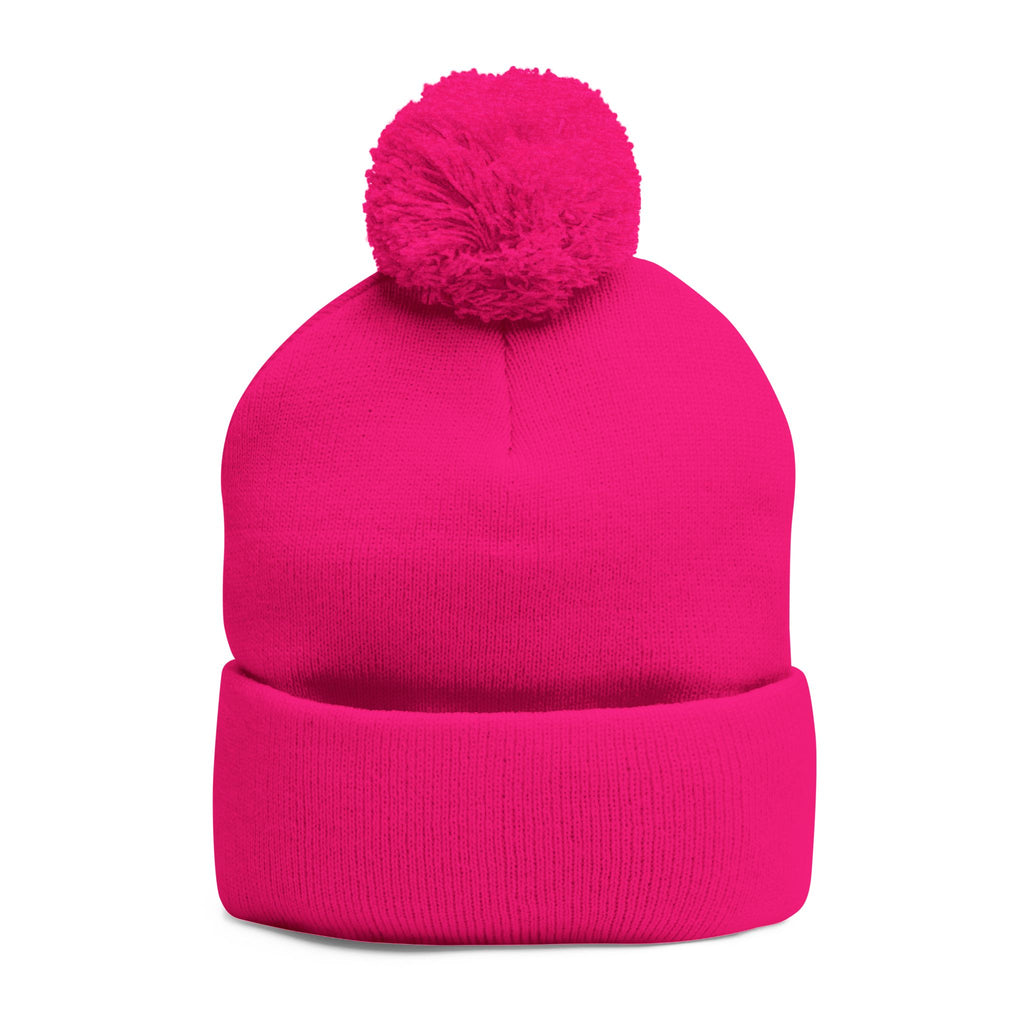 WMF Embroidered Pom-Pom Beanie