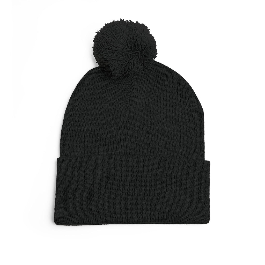 WMF Embroidered Pom-Pom Beanie
