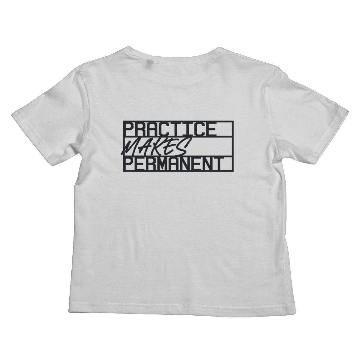 Practice makes permanent range Kids T-Shirt