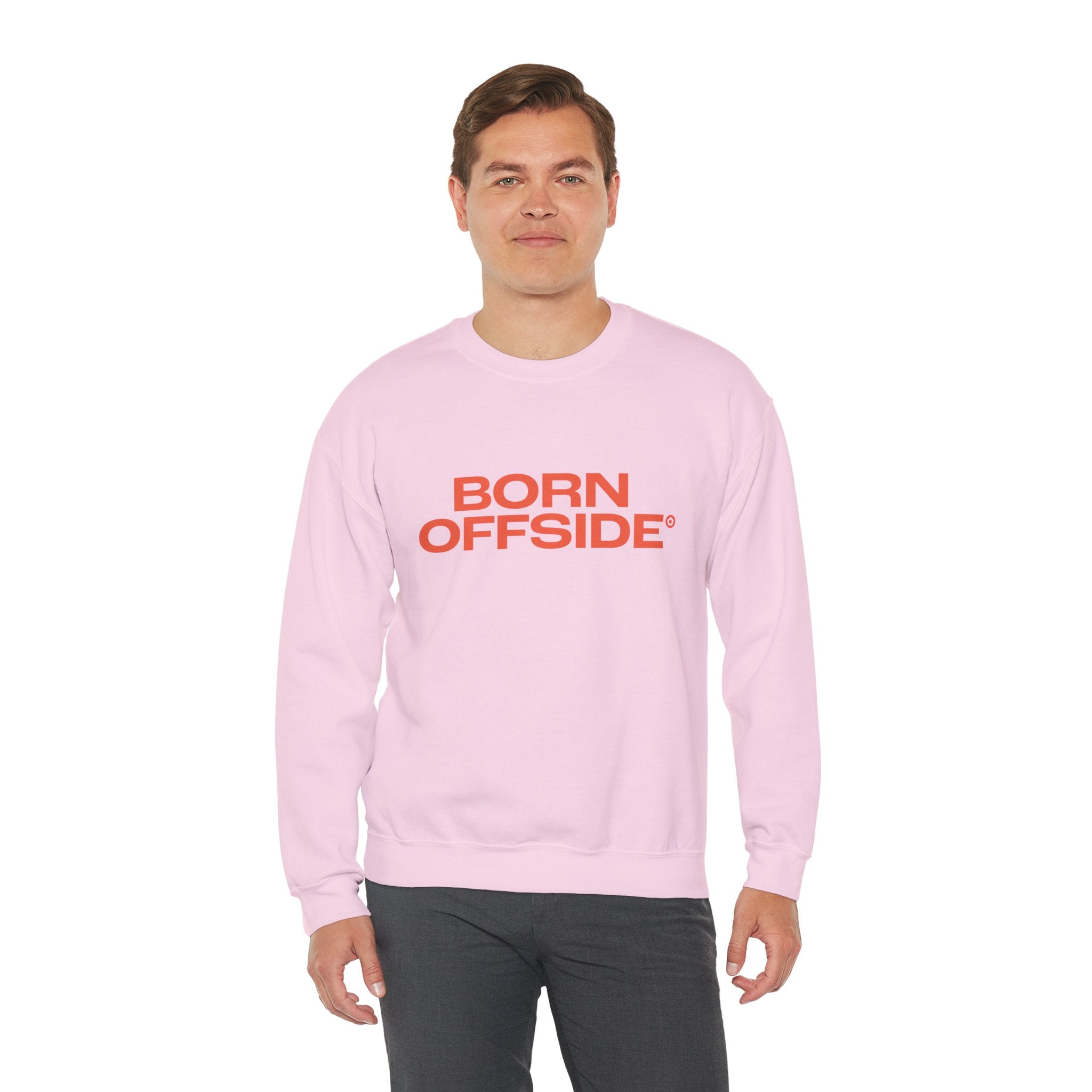 "BORN OFFSIDE" Unisex Sweatshirt - We Make Footballers