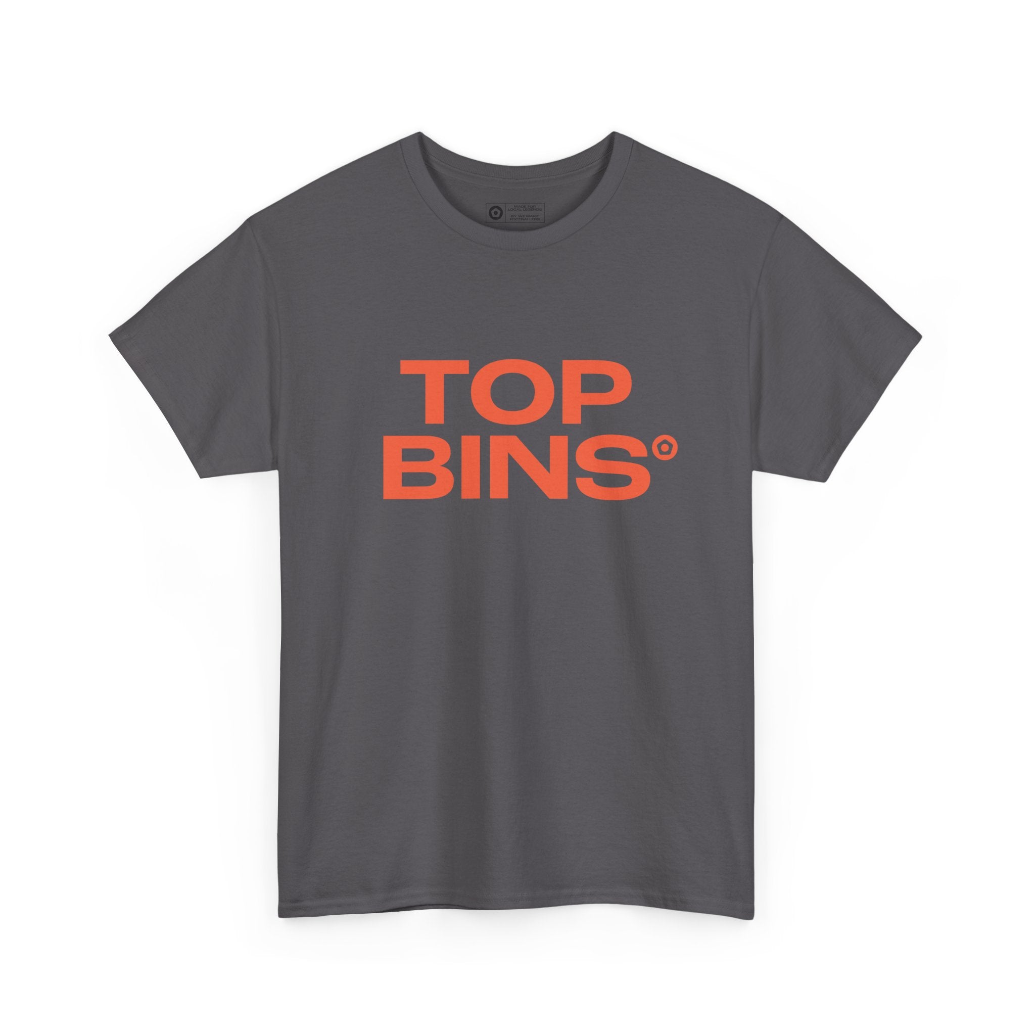 "TOP BINS" Unisex Heavy Cotton Tee - We Make Footballers