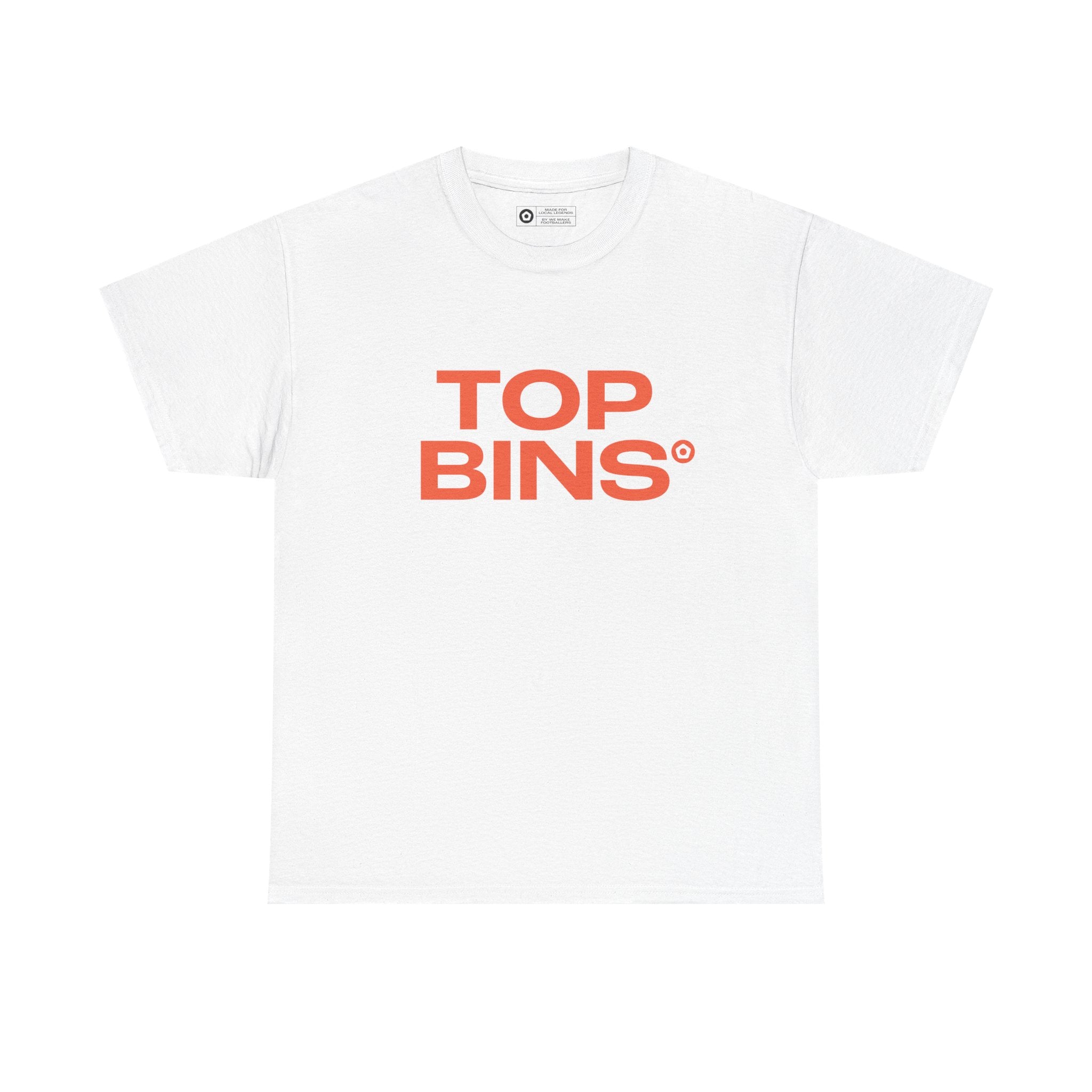 "TOP BINS" Unisex Heavy Cotton Tee