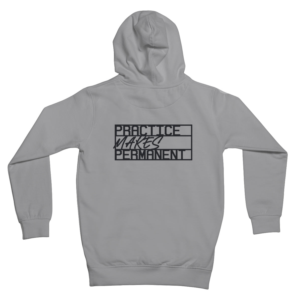 Practice makes permanent range Kids Hoodie