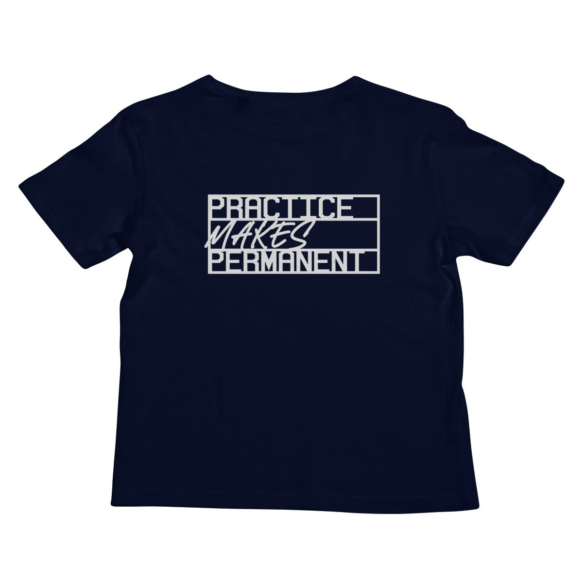 Practice makes permanent range Kids T-Shirt