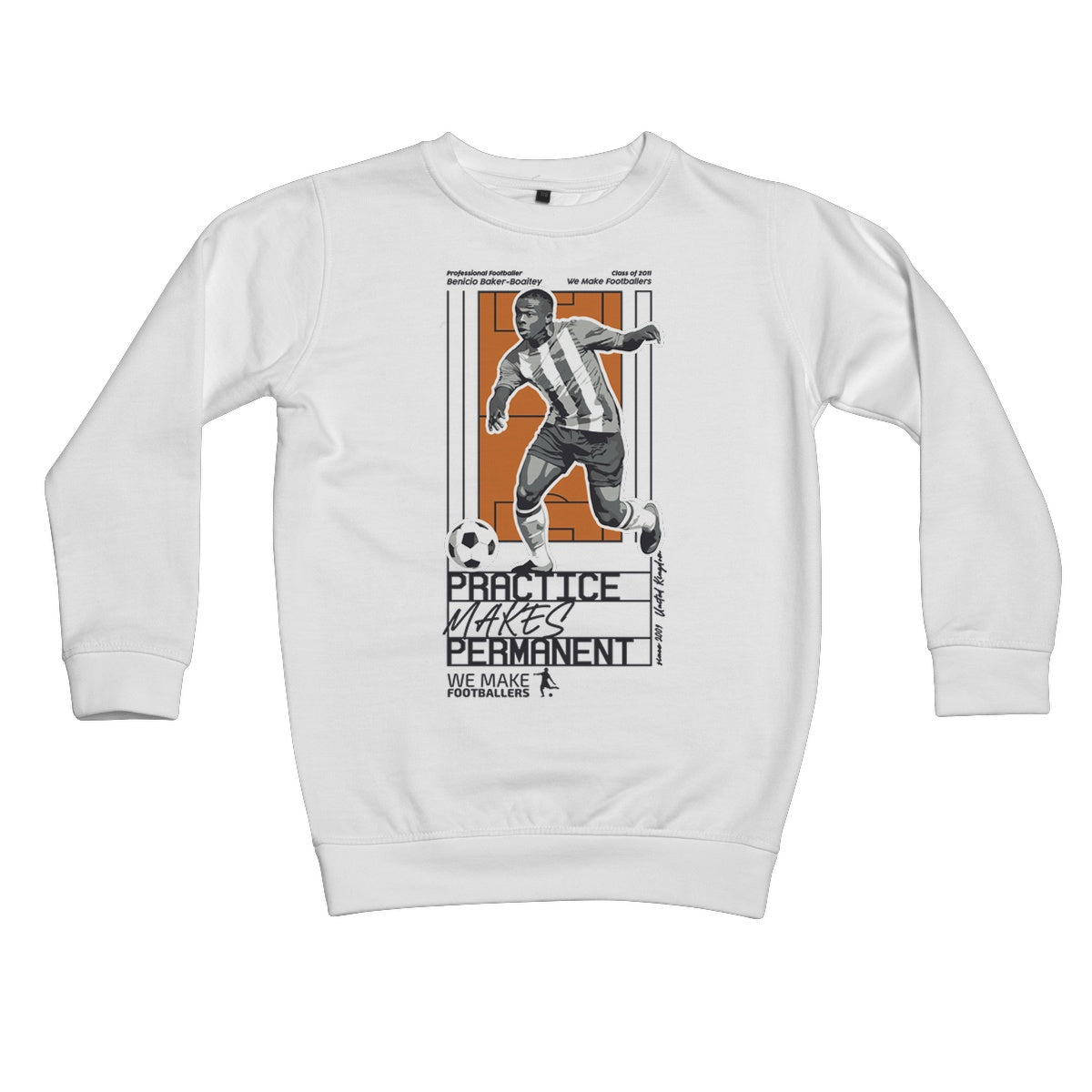 Benicio Baker-Boaitey edition Kids Sweatshirt